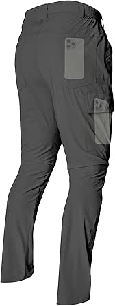 Men's Lightweight Waterproof Quick Dry Hiking Cargo Pants