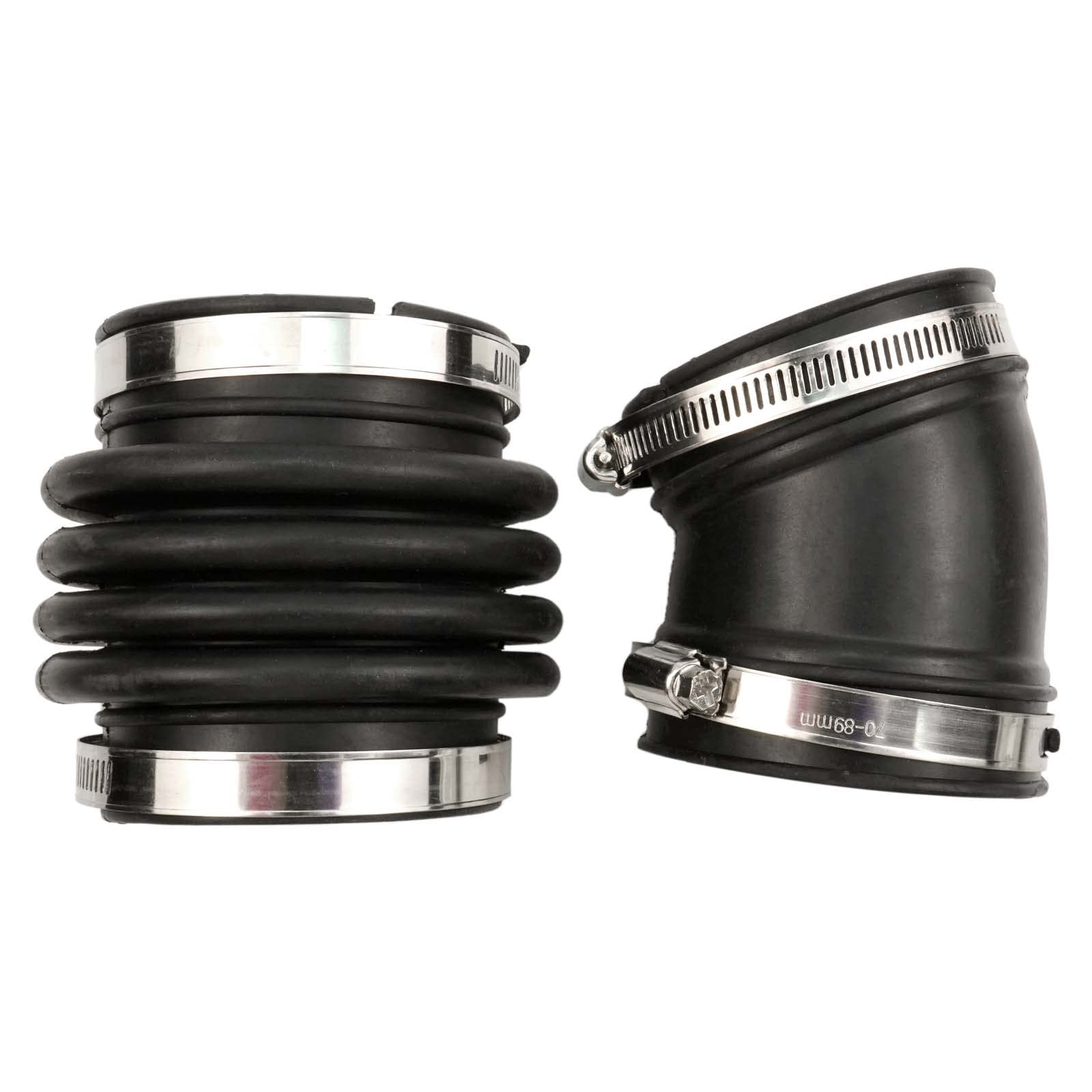 Air Intake Resonator Hose Tube Boot Duct (2 pack) Compatible with 2006-2008 Infiniti M35 3.5L 03-07 Infiniti G35 Replace 16576-EG00A 16576-AL50A