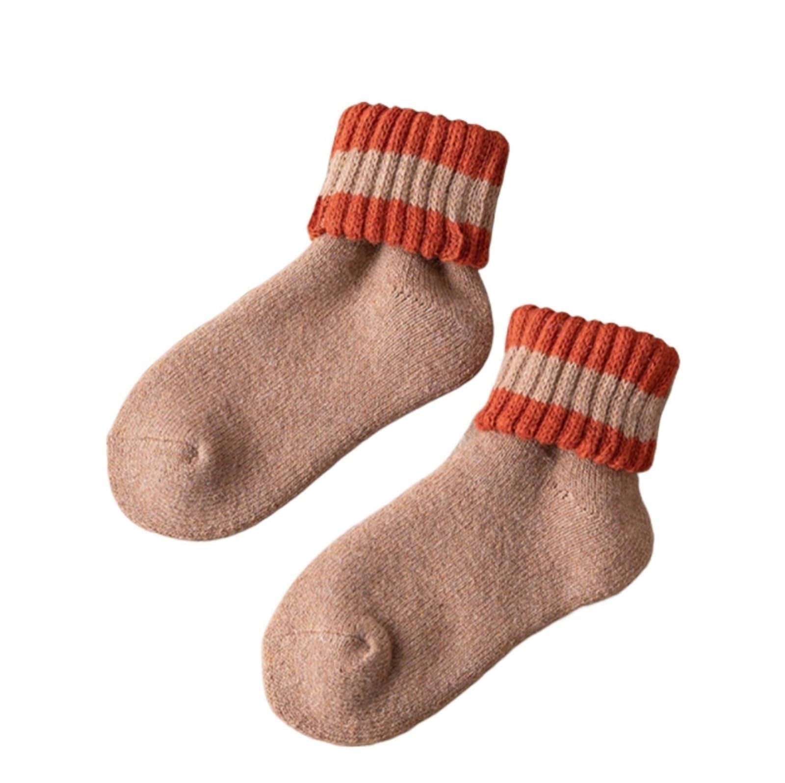 Wintersocken Bettsocken 2 Paar Warme Wintersocken For Herren Und Damen, Dick, For Wandern, Weich Und Bequem Warme Flauschige Socken
