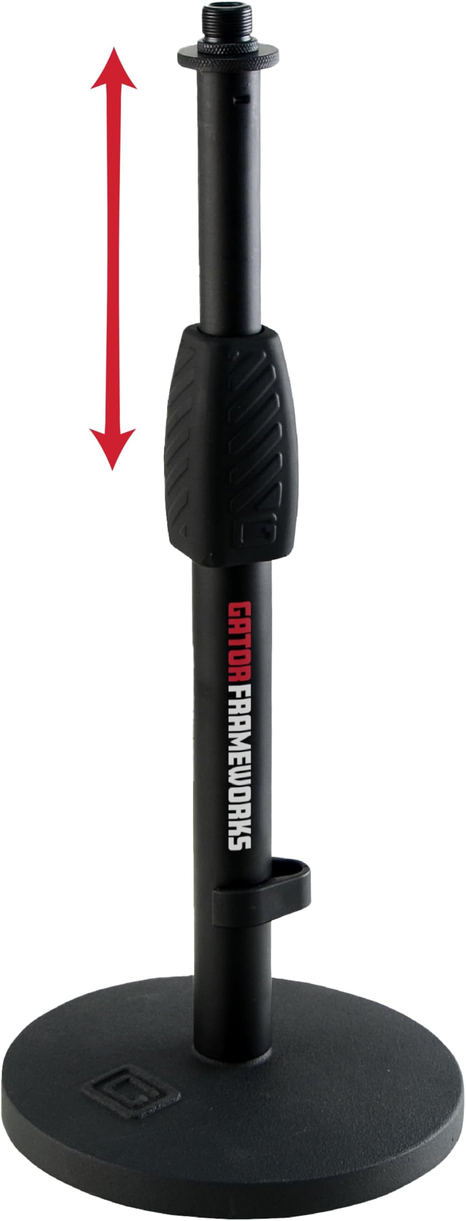 Deluxe Desktop Microphone Stand with Adjustable Height (GFW-MIC-0601)