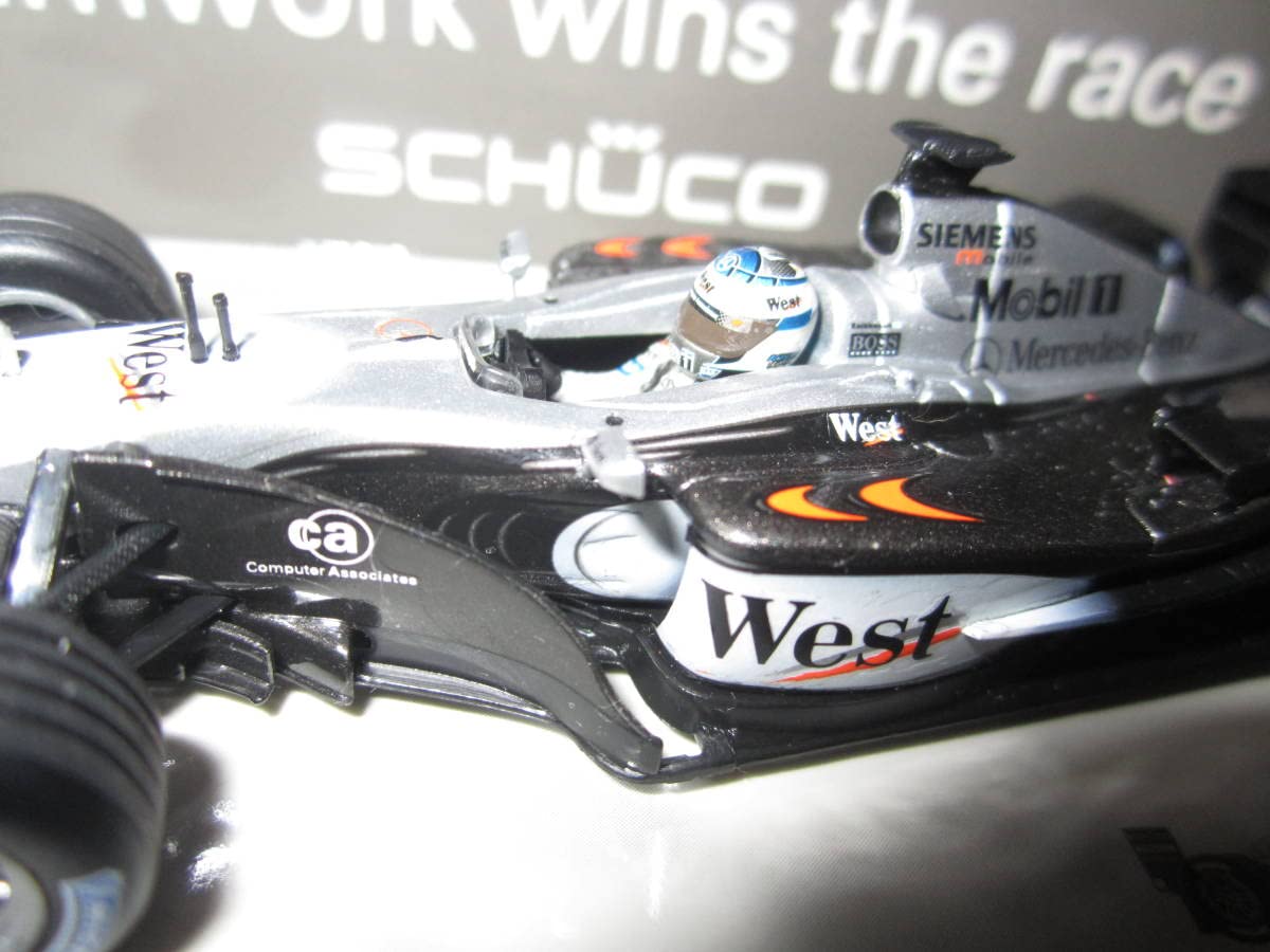 ミニチャンプス F1 ライコネン マクラーレンMP4-17 チーム限定 1/43 マクラーレン MP4-17D K.ライコネン | F1ミニカーあれこれ