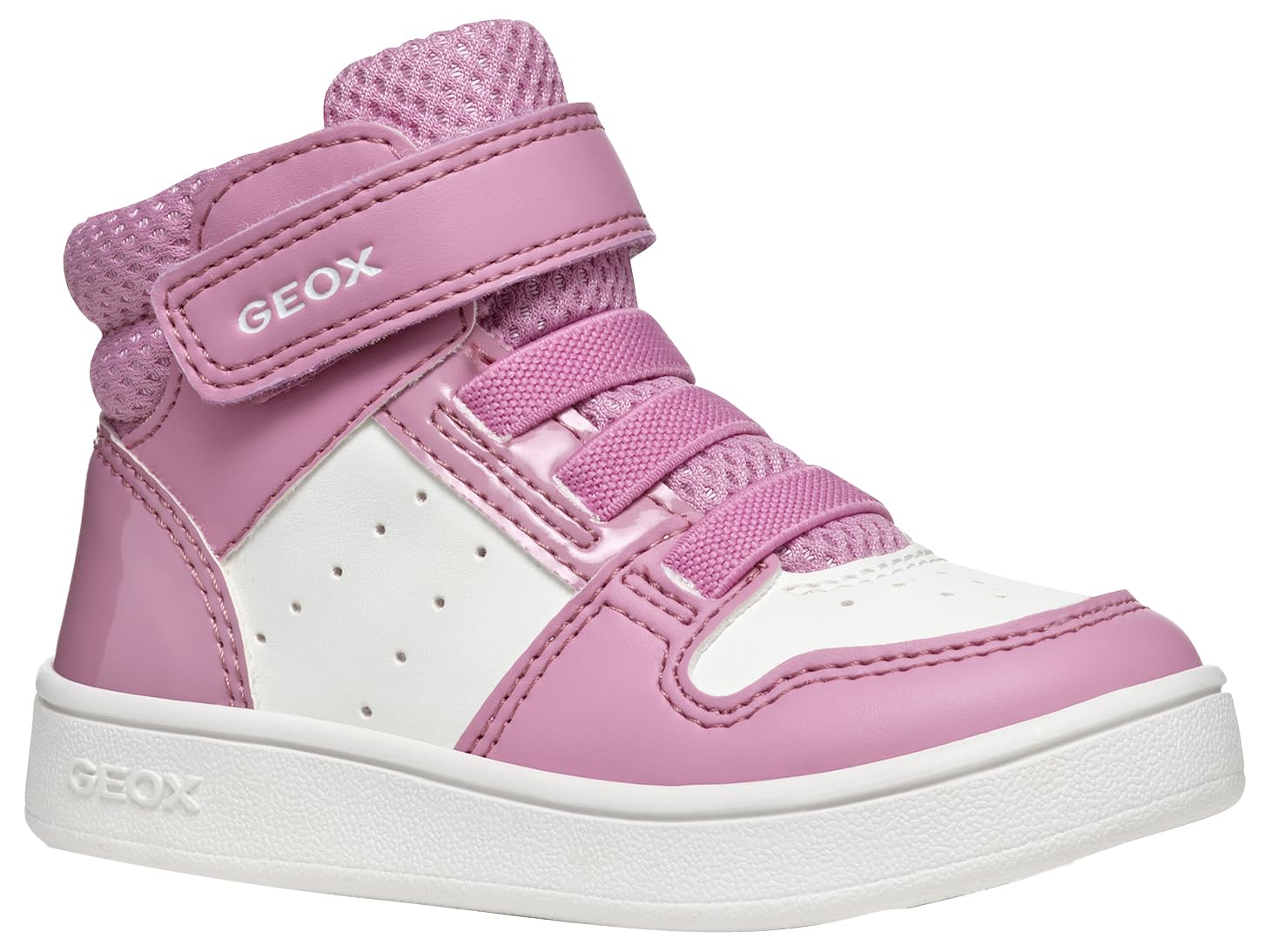 Geox B ECLYPER Girl A, Sneaker, Pink, 3.5 Child UK