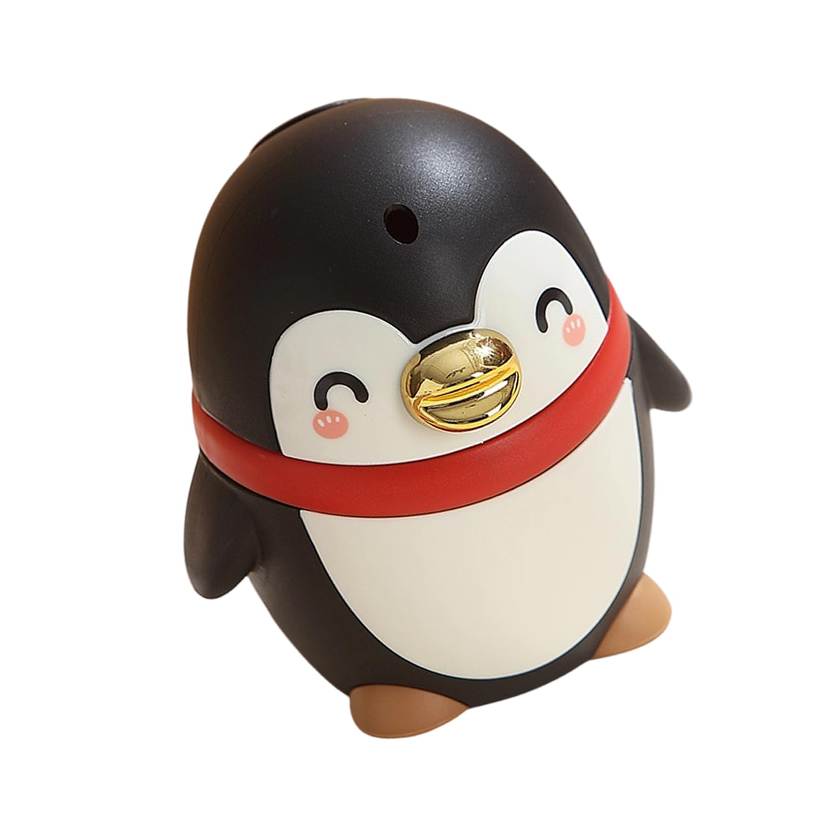 hogtnd Plastic Penguin Toothpick Dispenser with Push Out Mechanism, Hygienic Storage Box for Families, Creative Box