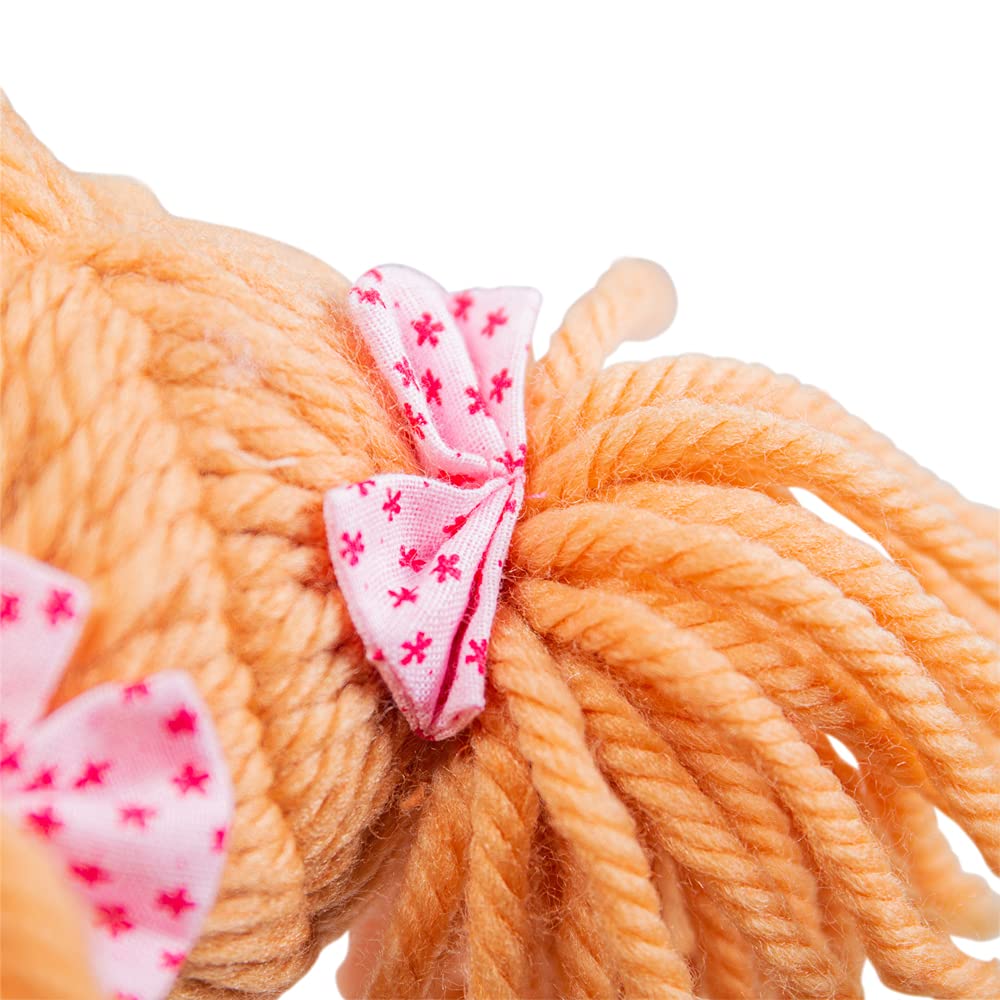 Bigjigs Toys Bambola Sophie 28 Cm – Morbida E Coccolosa, Vestito Rosa A Pois, Per Bambini 1+ Anno - 2