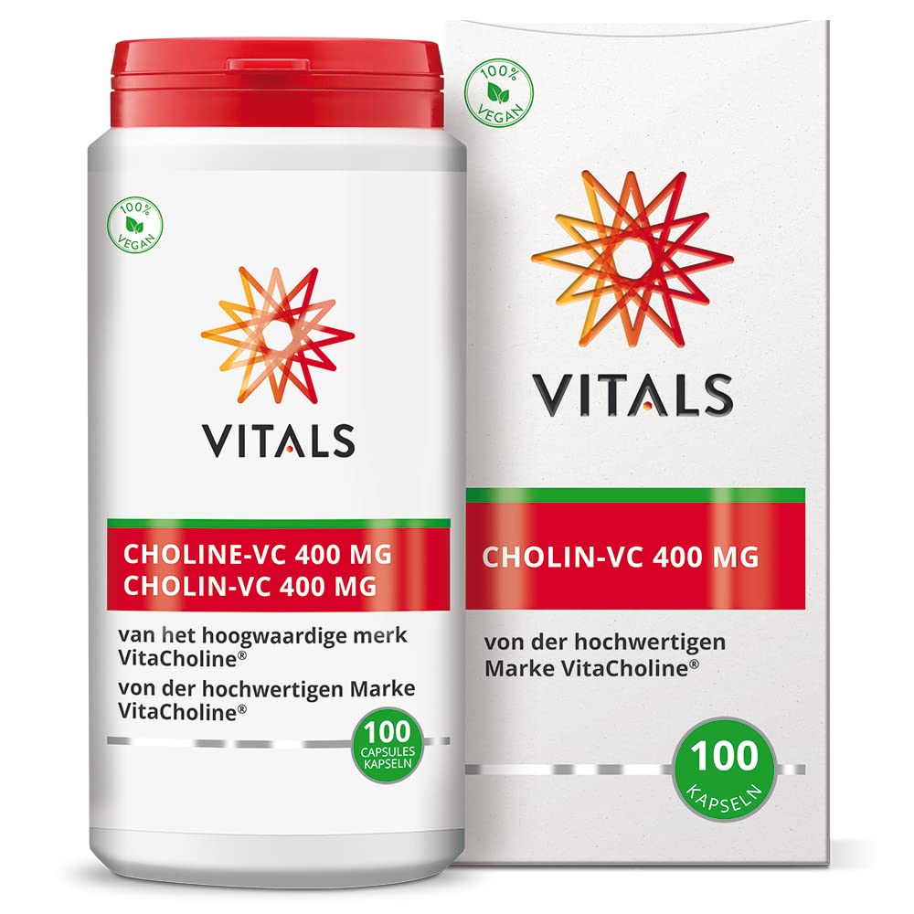 Vitals Cholin-VC – 400 mg elementares Cholin (VitaCholine), hochdosiert, 100 Kapseln