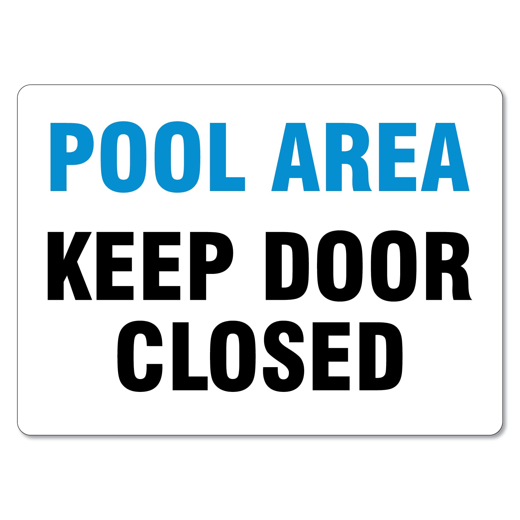 Pool Pass Required Metal Tin Sign, No Valid Pool Pass Not Permitted In Pool Area, Home Business Warning Wall Plaque 12x8 Inch