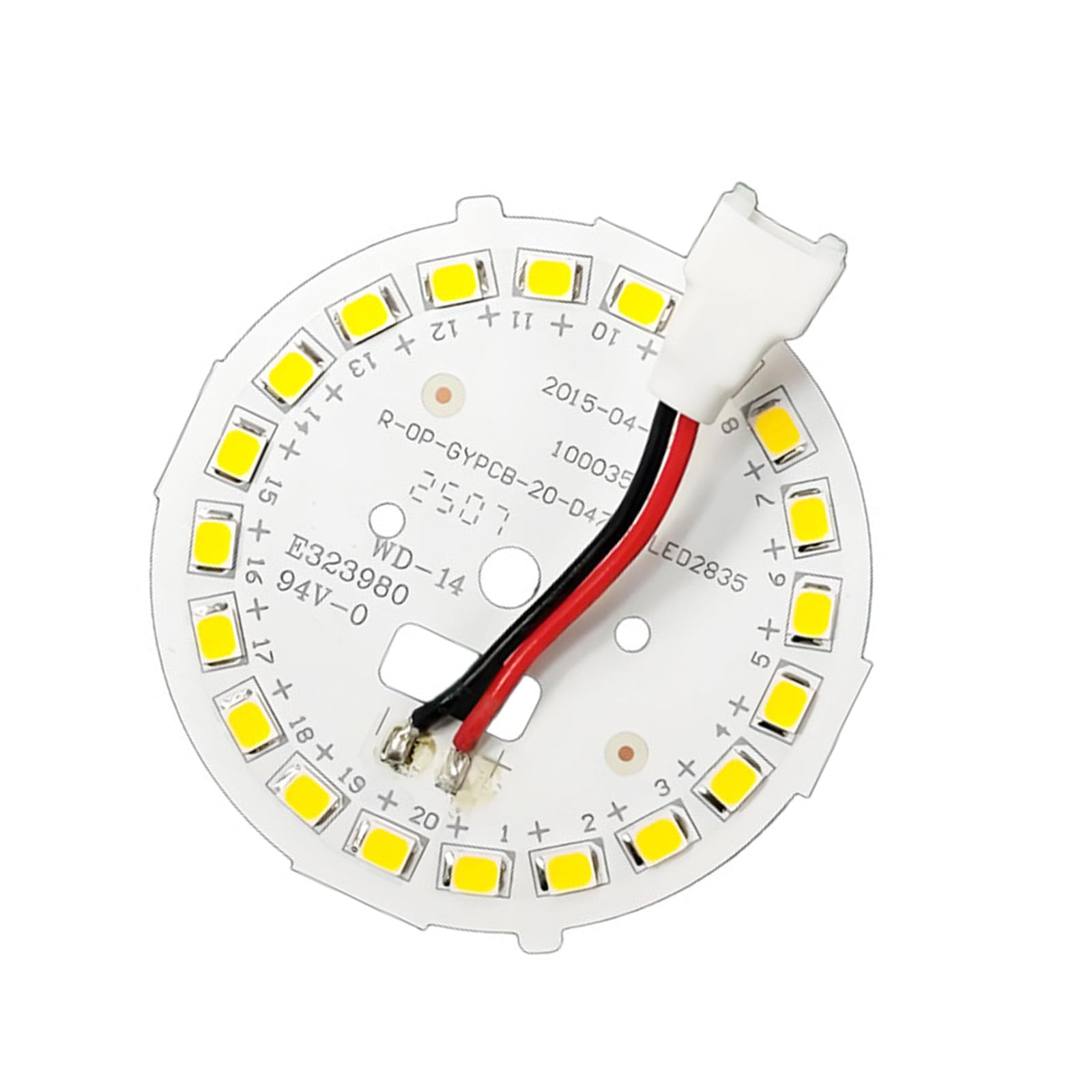 Oxxggkao 4000K White LED Lighting Panel Replacement Part for Home Commercial Use Long Lifespans and User Friendly PCB LED Replacement Module