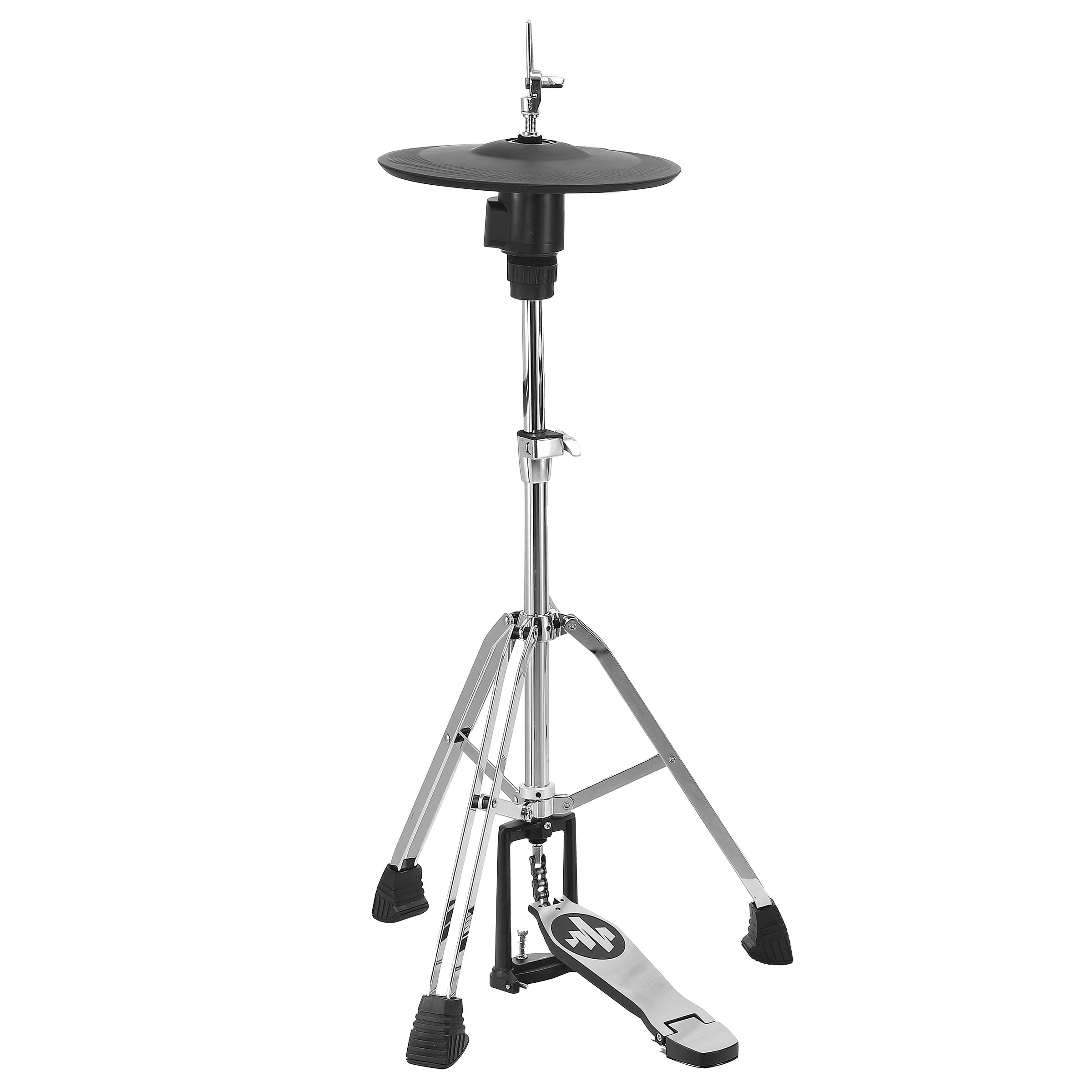 Assembled Donner HHCB-12 Hi-Hat Pad and Stand