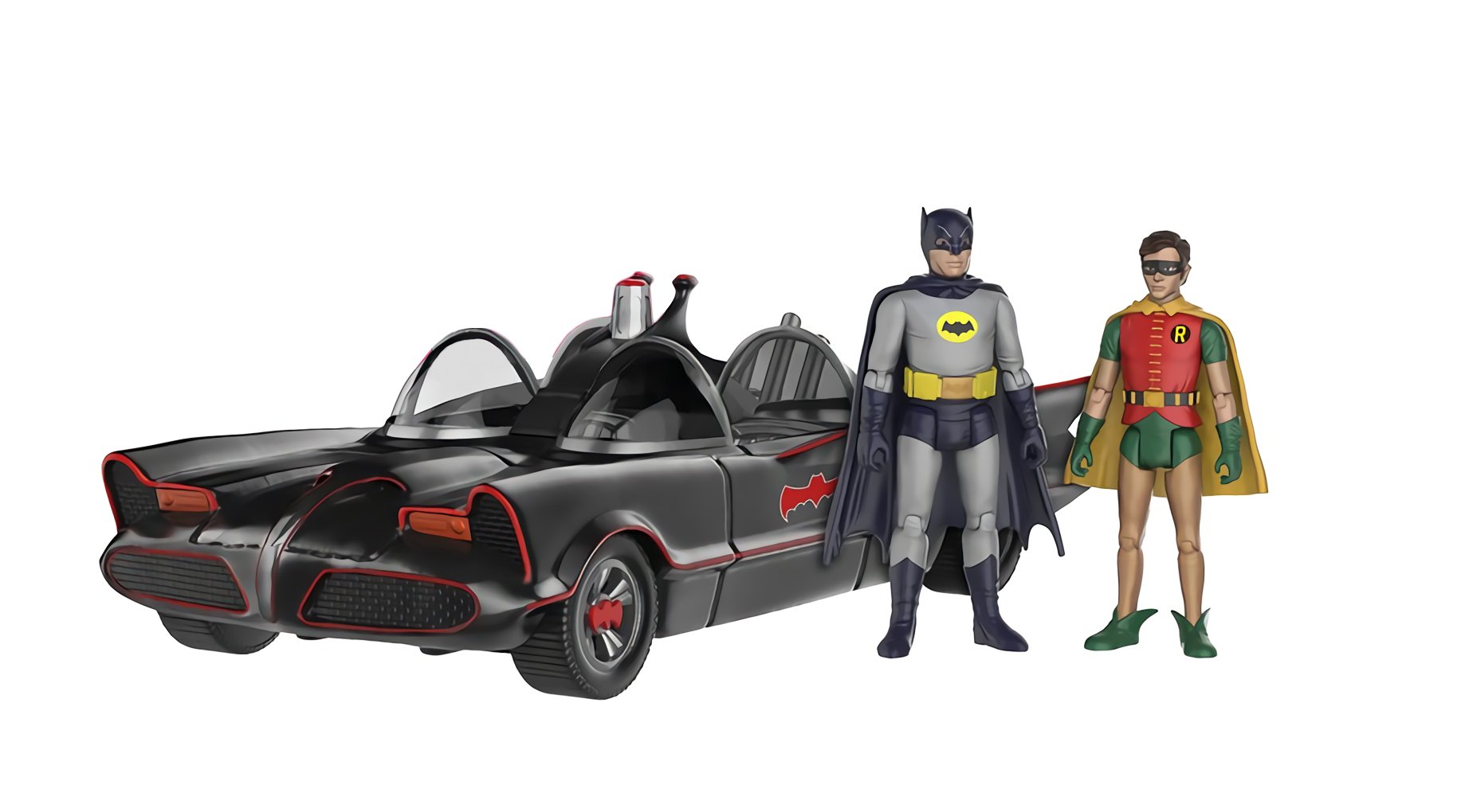 Amazon.com: Funko DC Heroes 1966 Batmobile Vehicle with Batman and 