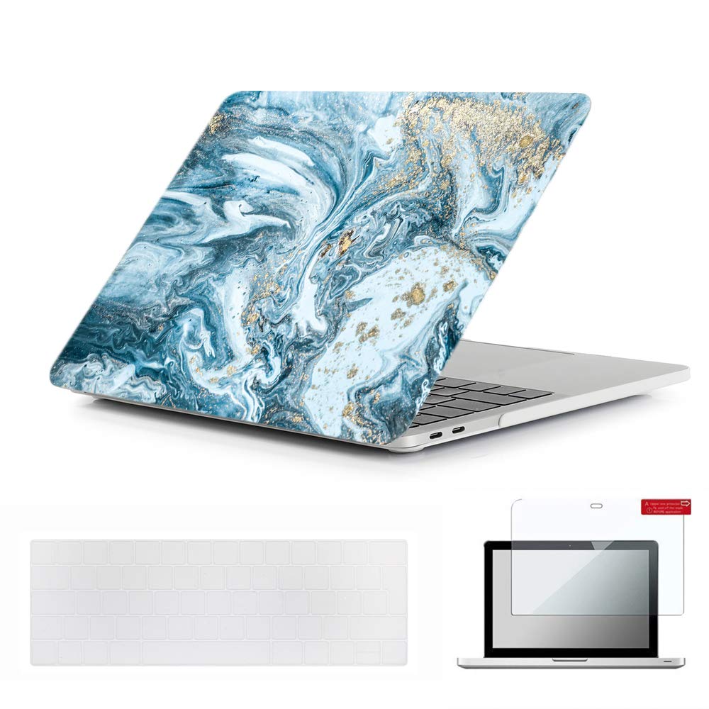 Se7enline Compatible with 13.6 MacBook Air Case M2 M3/M4 2022-2025 for Mac Air 13.6-inch A2681/A3113/A3240 Laptop Hard Shell Case with Keyboard Protective Cover & Trackpad Protector, Colorful Floret — view 42