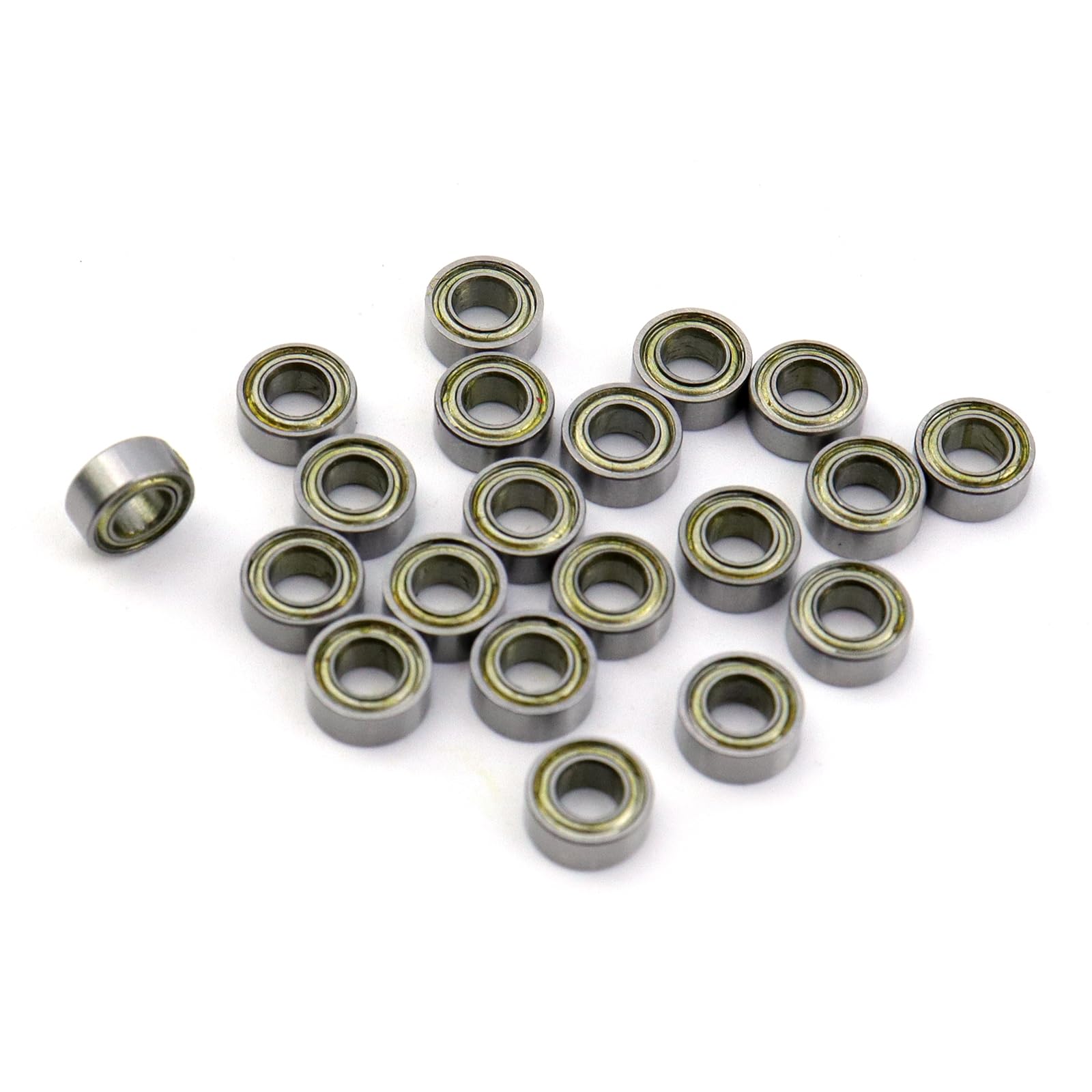 Antrader 20-Pack 3mm x 6mm x 2.5mm MR63ZZ Double Shielded Deep