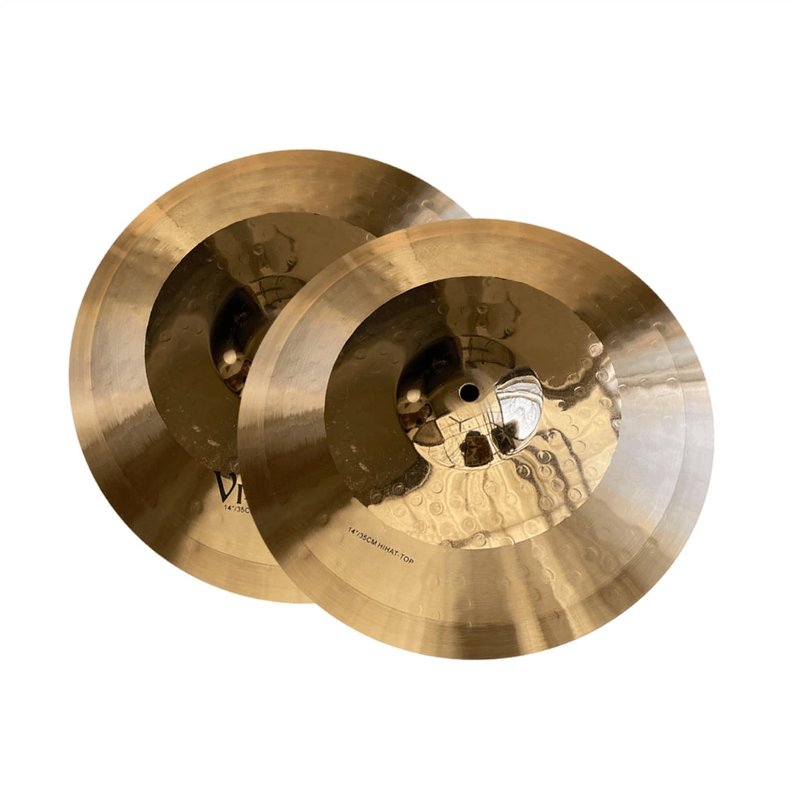 Cymbale Hi-Hat 14 Pouces pour Instruments À Percussion pour Batteurs Accessoires pour Instruments à Percussion