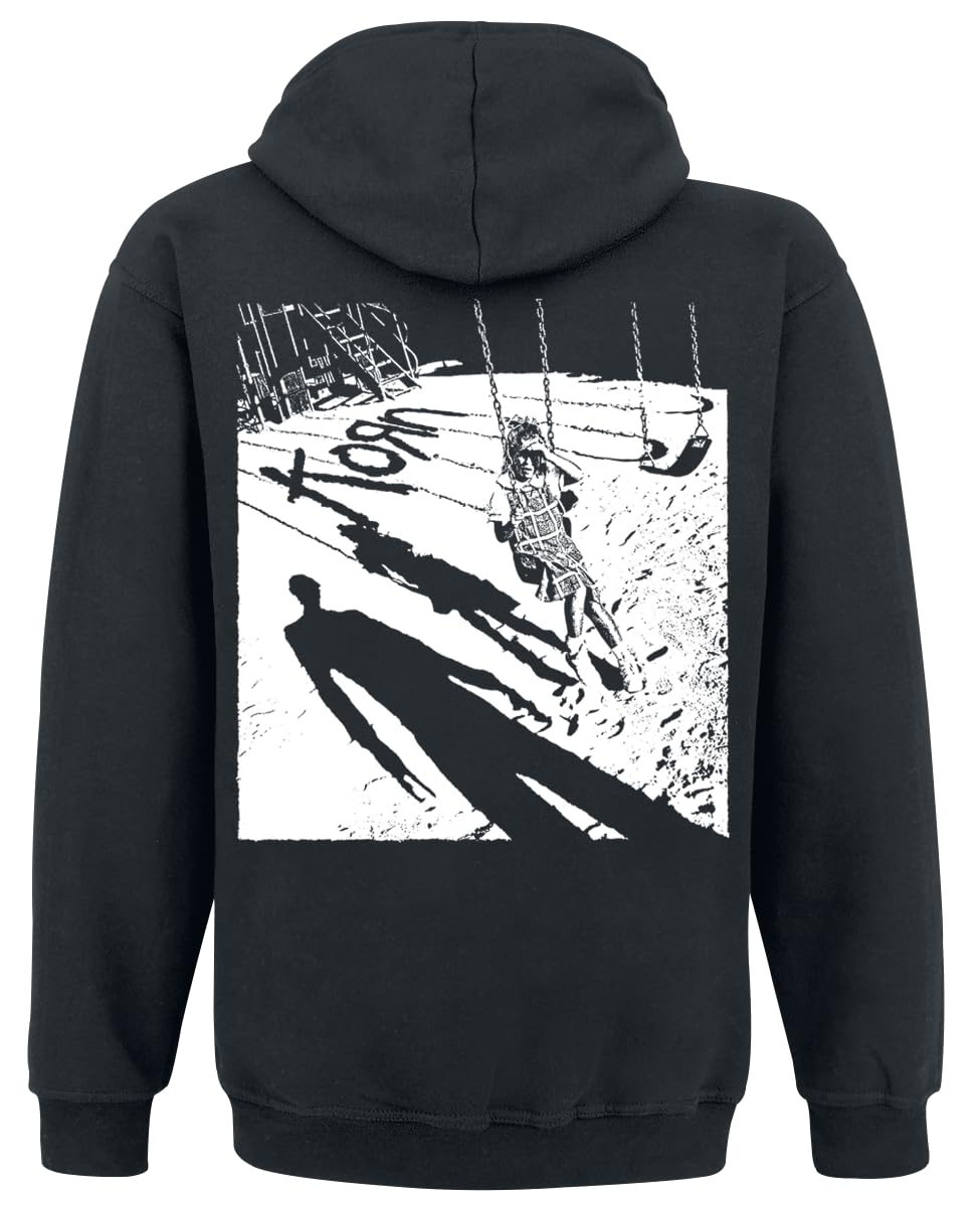 Korn Playground Shadow Männer Kapuzenpullover schwarz Band-Merch, Bands