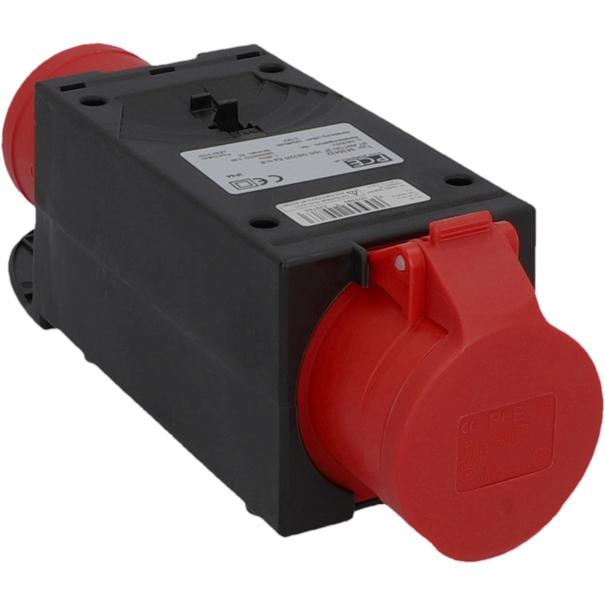 PCE CEE-Mobil-Verteiler 1xCEE 32/16A abgesichert, mit Bügel