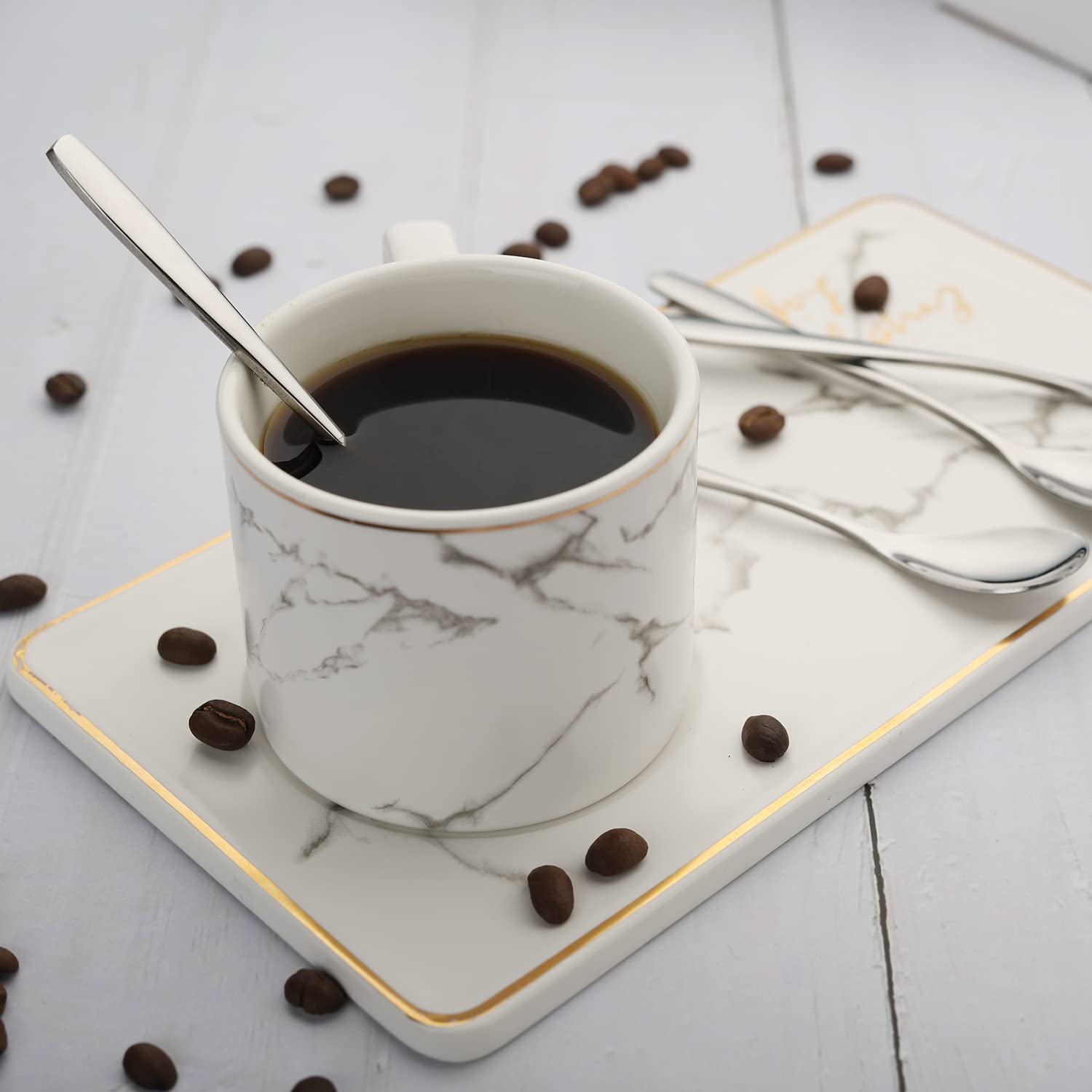 Eierlöffel für weich gekochte Eier 12er Set Edelstahl Löffel für Kaffee Tee Dessert