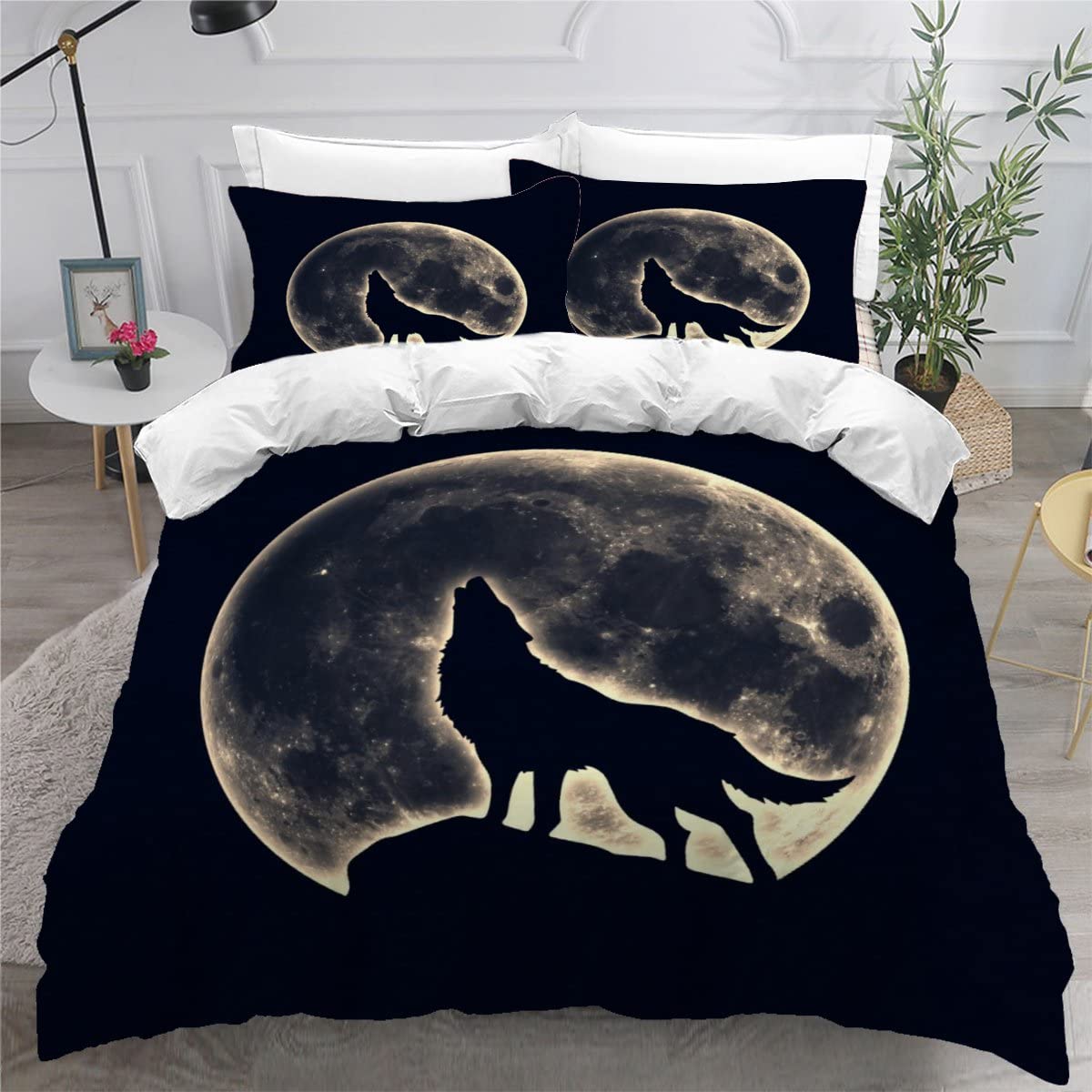 Housse de Couette Loup 140x200 | Offrez une Nuit d'Aventure à votre Enfant