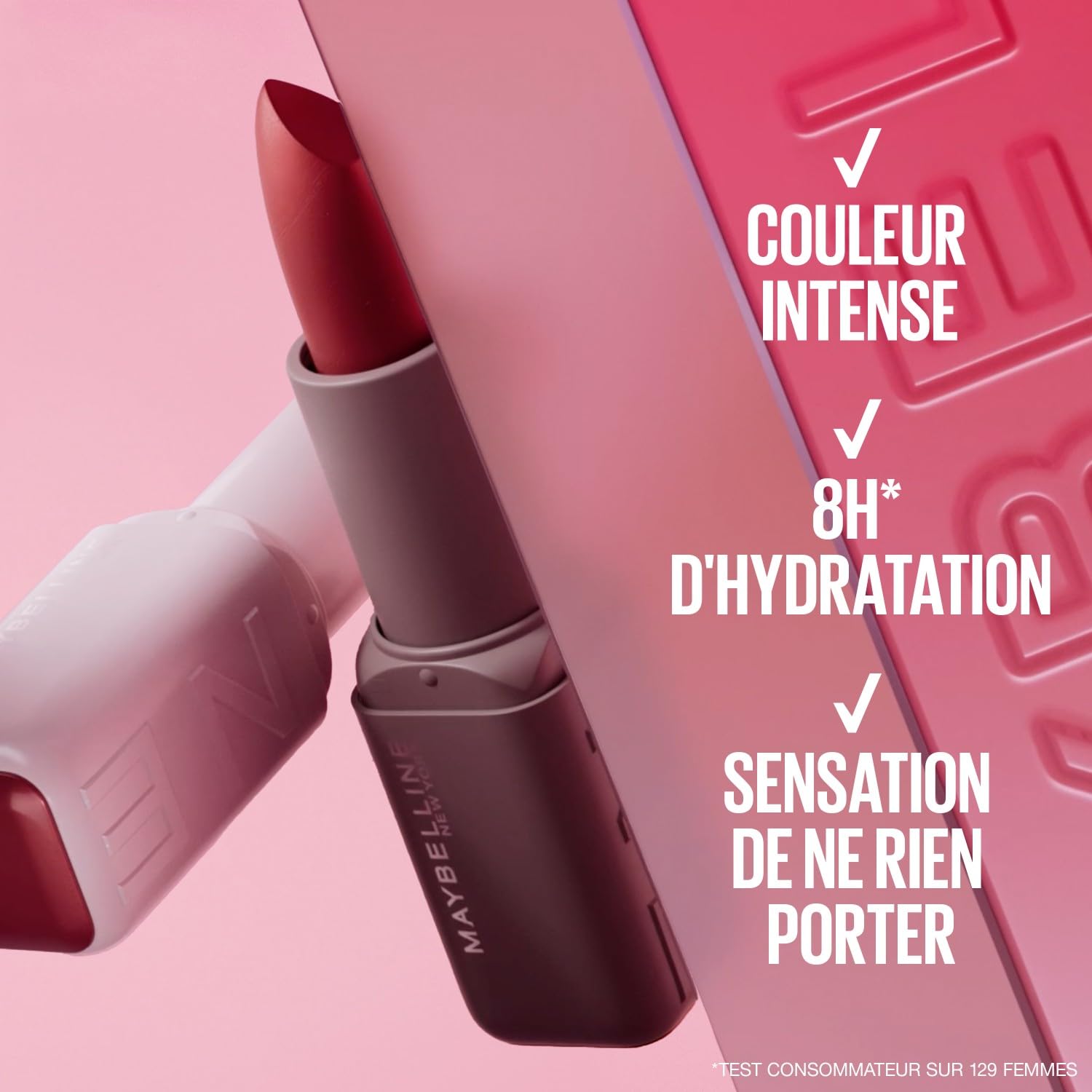 Maybelline New York Maybelline Serum Lipstick 108 Fit Check, Szminka Satynowa