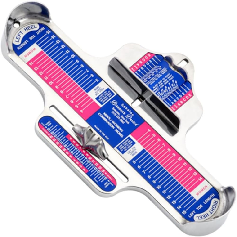 IJSDNVJNDX Professional Foot Sizer Measuring Tools, Foot Measuring Device, Adult Foot Measuring Ruler, Combination Measuring Device