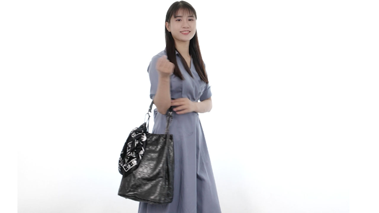 Bolso Hobo Tote de Cuero PU con Estampado de Calavera miniatura 7