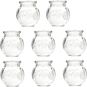 Amazon.co.jp: 中国語ツボ8個ガラスカッピング療法セット厚のガラス