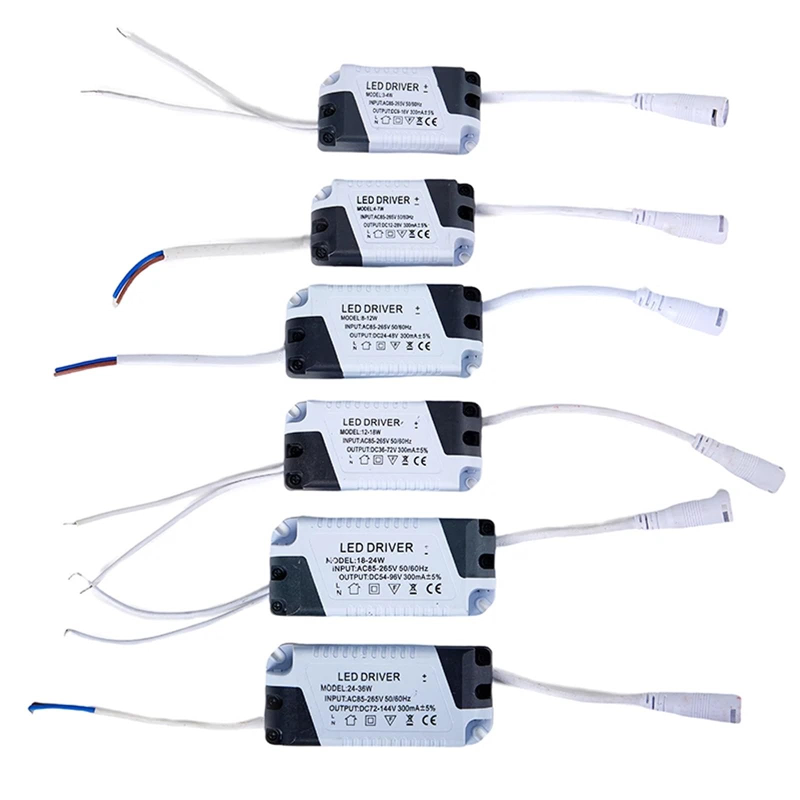 Driver LED 3-4W transformateur de lampe pour spot encastrable