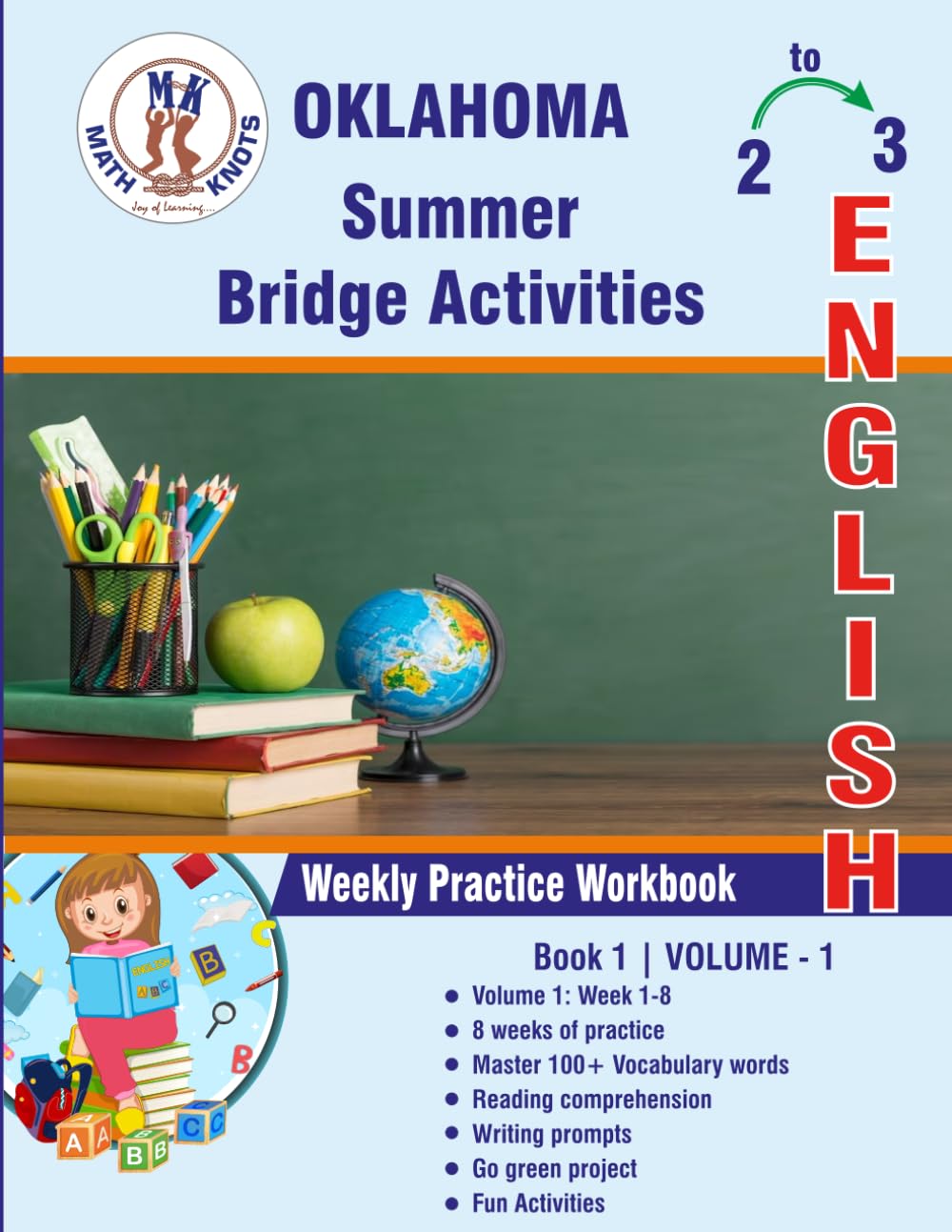 GRADE 2 TO 3 : OKLAHOMA Summer English Bridge Activities