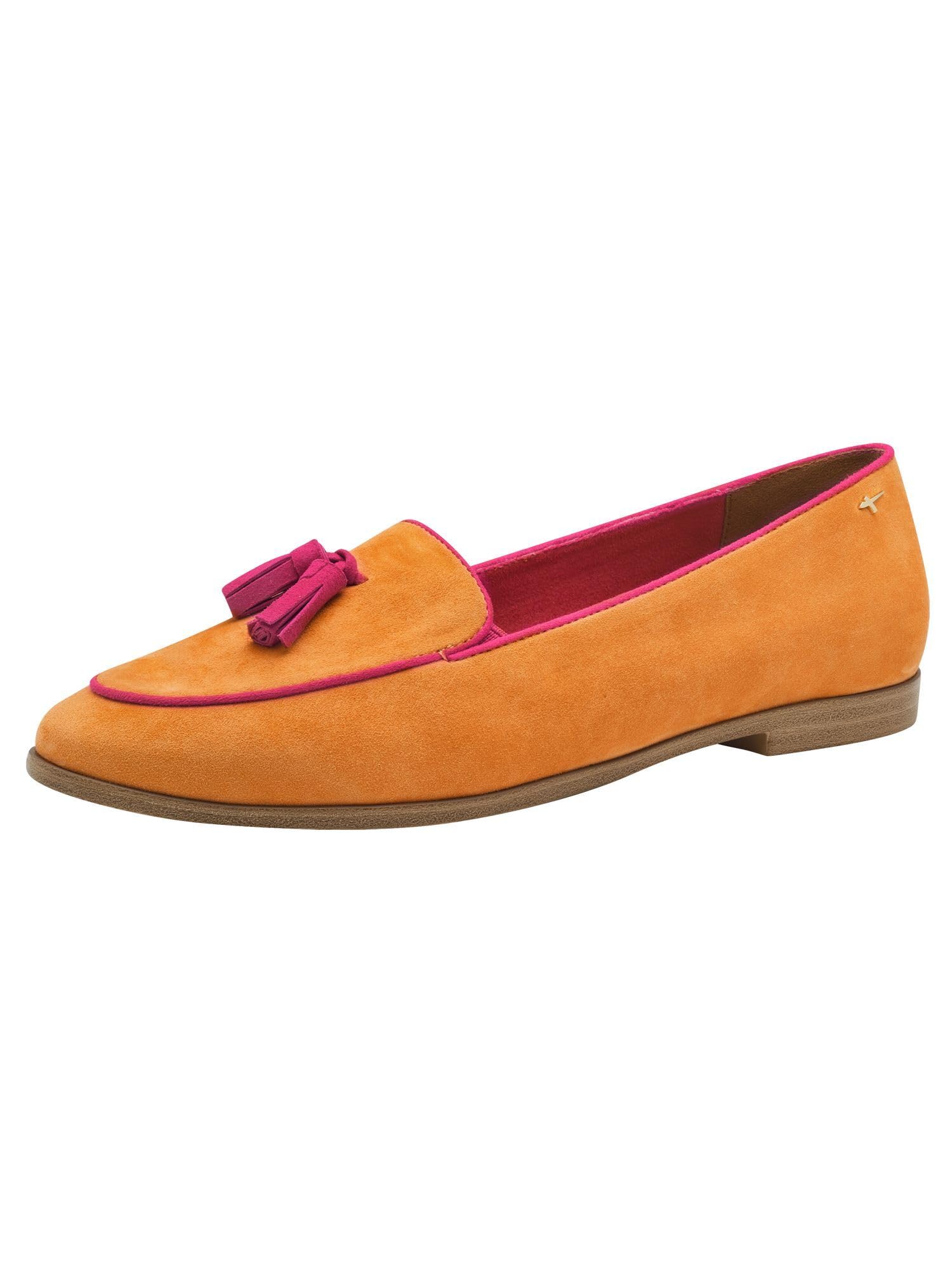 Tamaris Women's Damen 1-24221-44 Loafer, Orange Comb, 5 UK