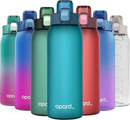 Opard 30oz/32oz Sports Water Bottle with Leak Proof Flip Top
