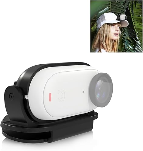PULUZ Cámara deportiva magnética protectora fija Bisel Cap Clip para Insta360 GO3/GO 3S abrazadera montaje rápido sombrero de béisbol clip montaje