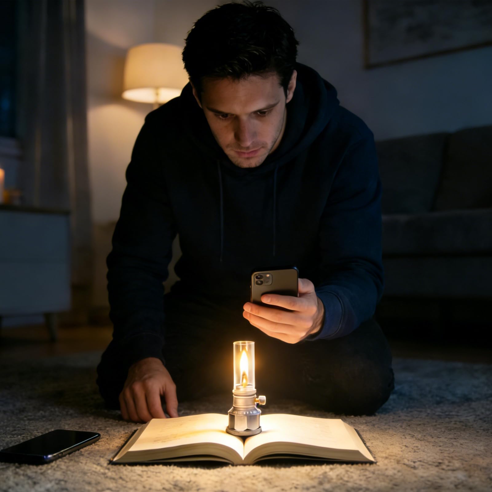 Lanterna a Gas da Campeggio Forniture Di Illuminazione Esterna Retrò | Luce Ambientale per Escursionismo per Campeggiatori Escursionisti Pesca Giardino Balcone