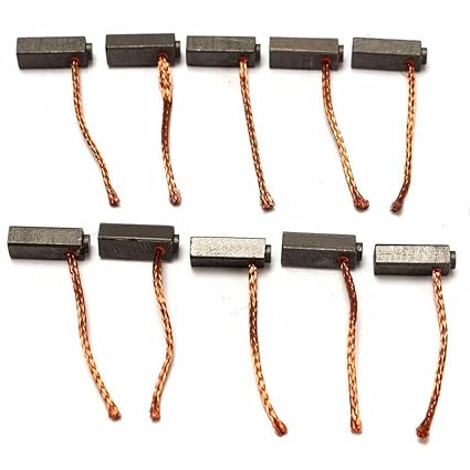 10PCS Carbon Brushes Motor Brush Fit For Generic Electric Replacement Set 5*6*14mm