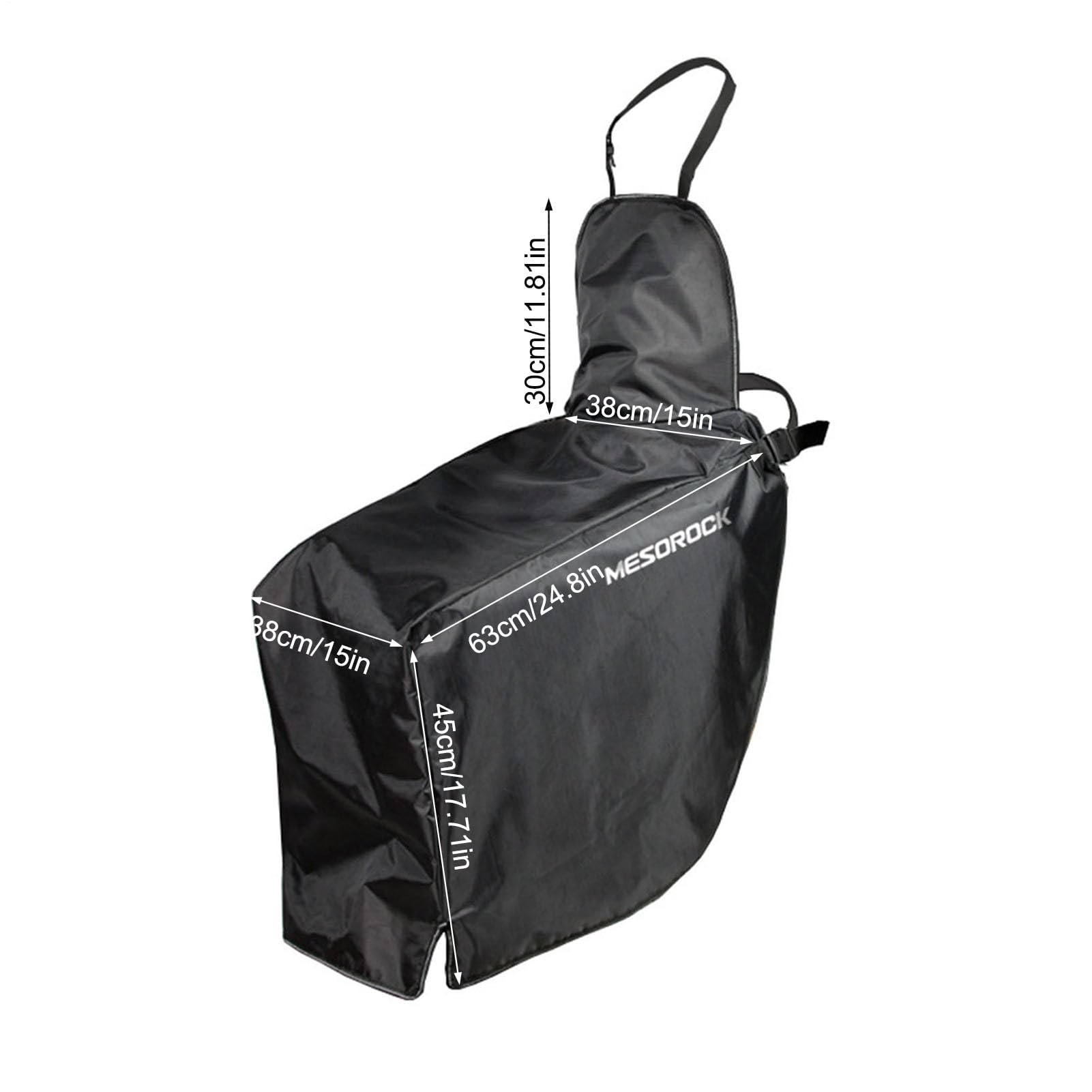 Tablier moto – Protection universelle coupe-vent en PVC pour scooters et cyclomoteurs | Couverture de pare-brise toutes saisons avec grandes poches de rangement pour les journées froides et pluvieuses