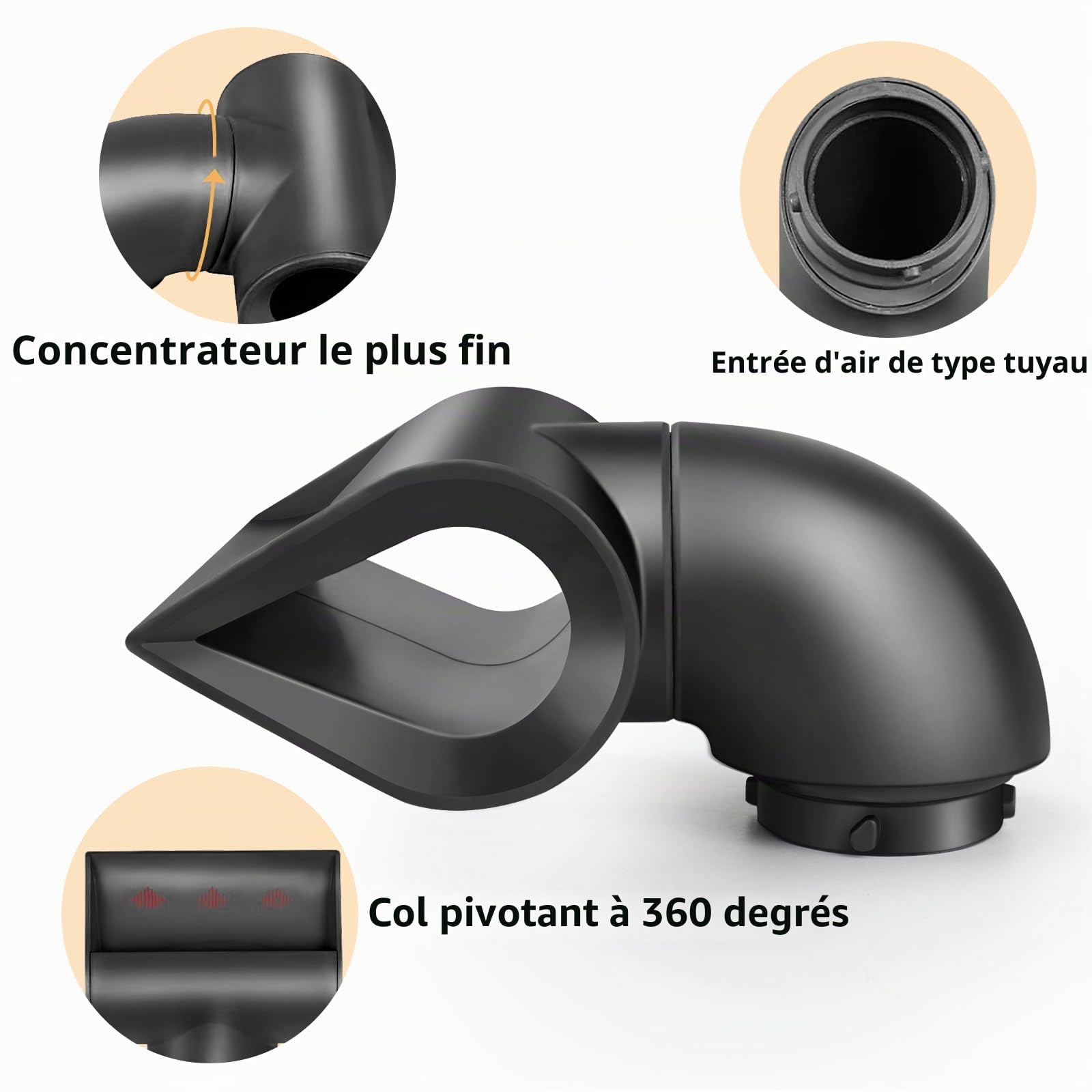 Buse de précision pour Dyson Airwrap HS01/HS05 styling lame concentrateur