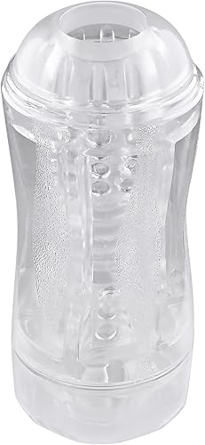 Miniatura 3 de Género X - Doble Fantasía - Masturbador masculino de doble extremo - transparente