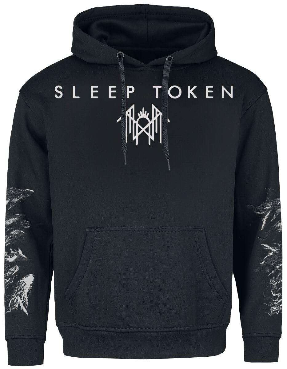 Sleep Token Deep Sea Sleeves Männer Kapuzenpullover schwarz