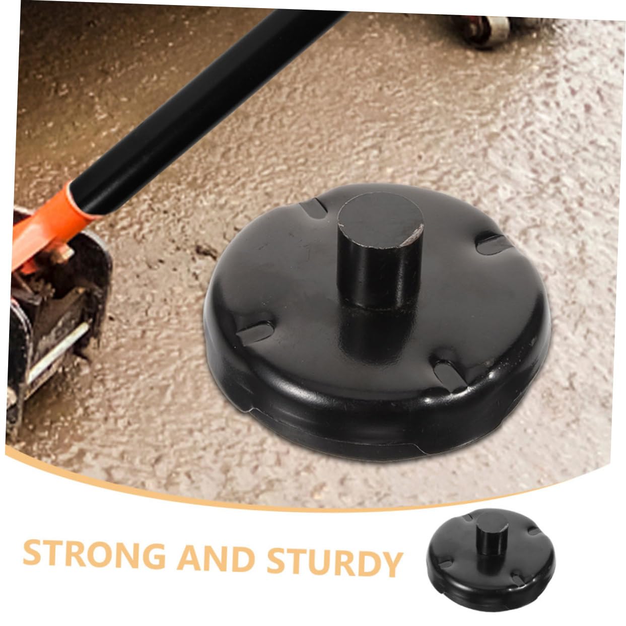 ULTECHNOVO 2pezzi Piastra Di Supporto Idraulica Per Sollevatore Accessorio Per Jack Idraulico Pad Di Supporto Per Sollevamento Sicuro e Stabile Compatibile Con Jack Idraulici Per Manutenzione