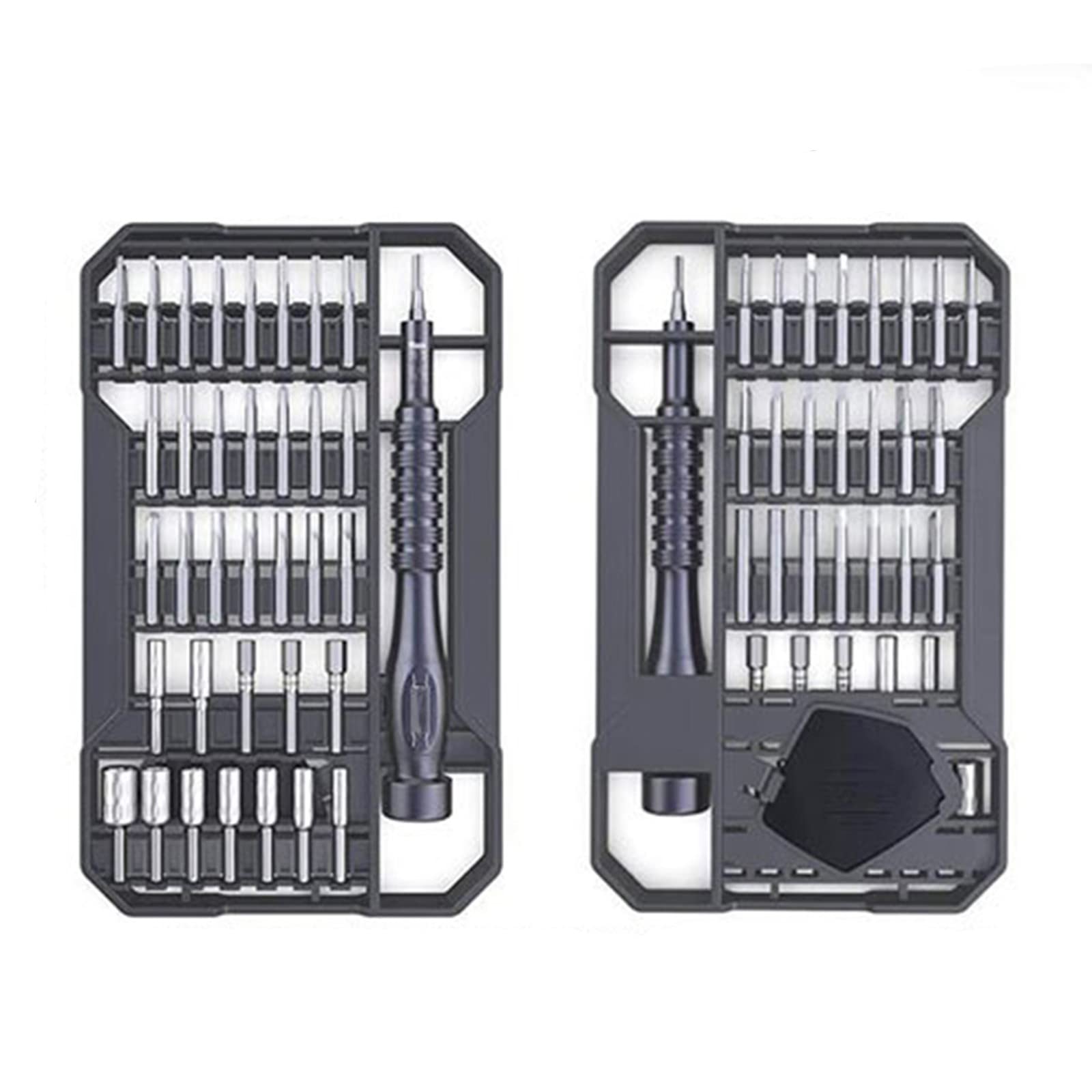NICHOY Set di cacciaviti di precisione 69 in 1, Set di cacciaviti manuali magnetici, Mini Set di cacciaviti per Elettronica, PC, gioiellieri, Orologi, Riparazione di Occhiali(A)