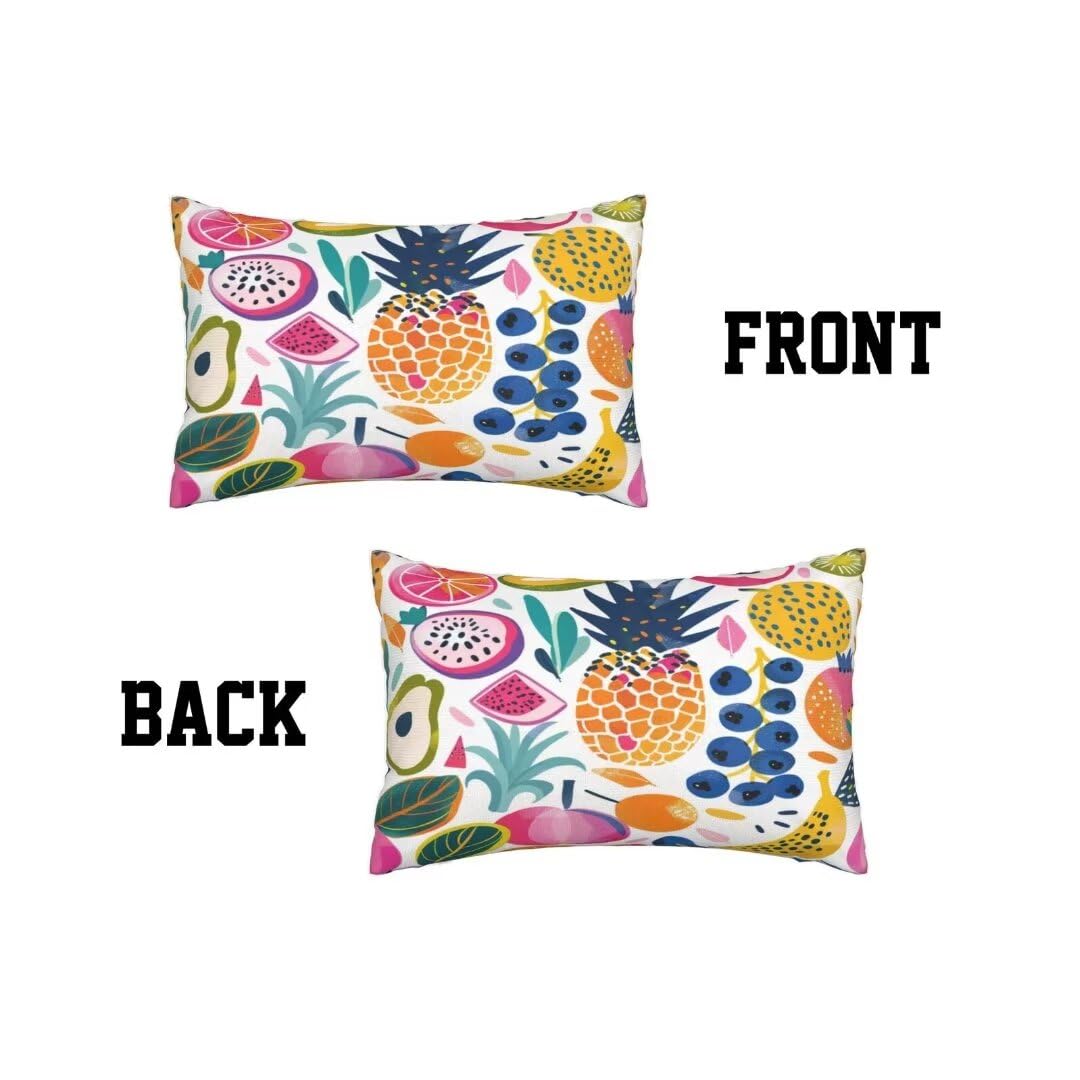 Kissenbezug 60x80cm 2er Set - Samt Bezüge Mit Abstraktem Muster Für Sofa