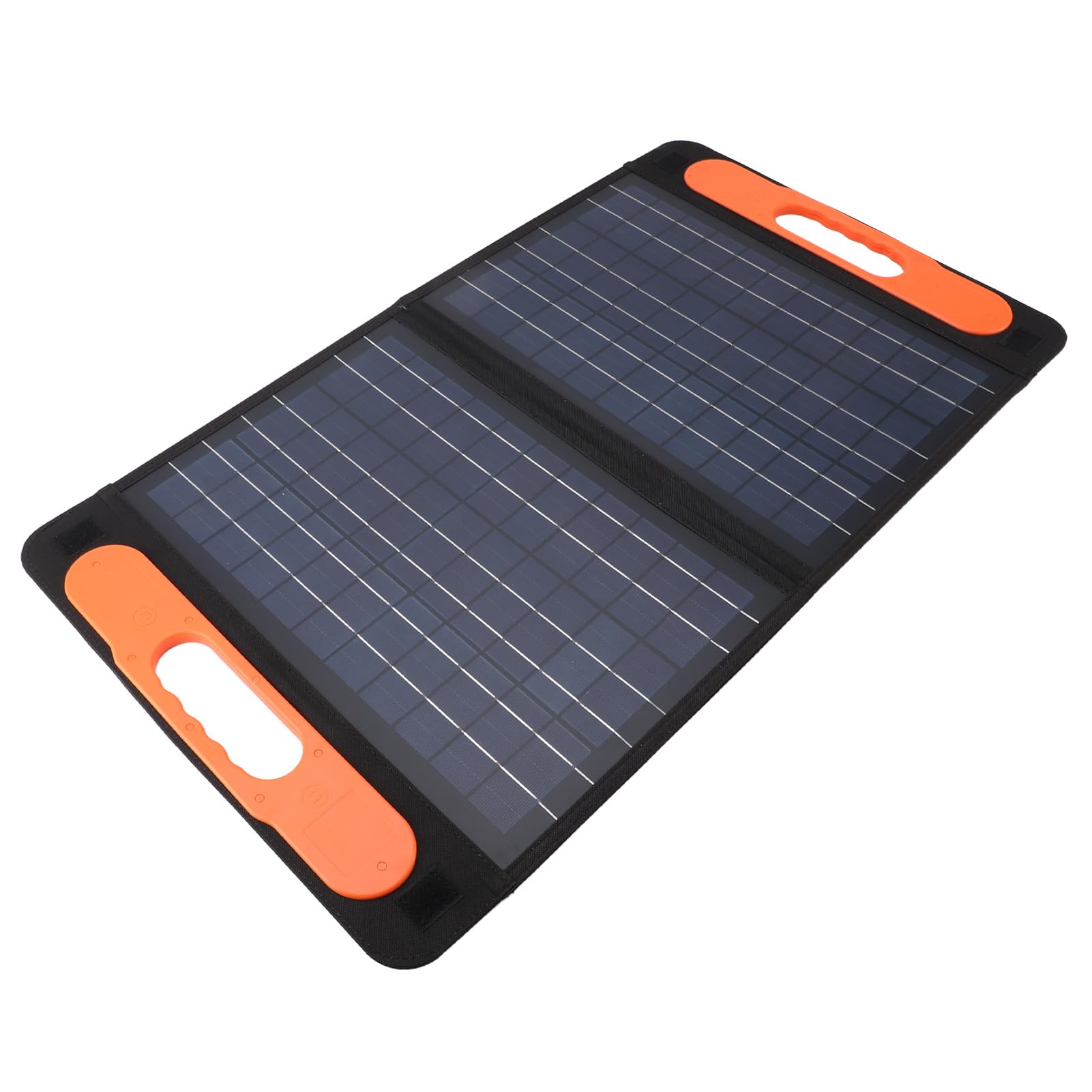 60W 18V przenośny zestaw paneli słonecznych podwójny port USB monokrystaliczna składana ładowarka słoneczna ze wspornikiem do biwakowania na zewnątrz
