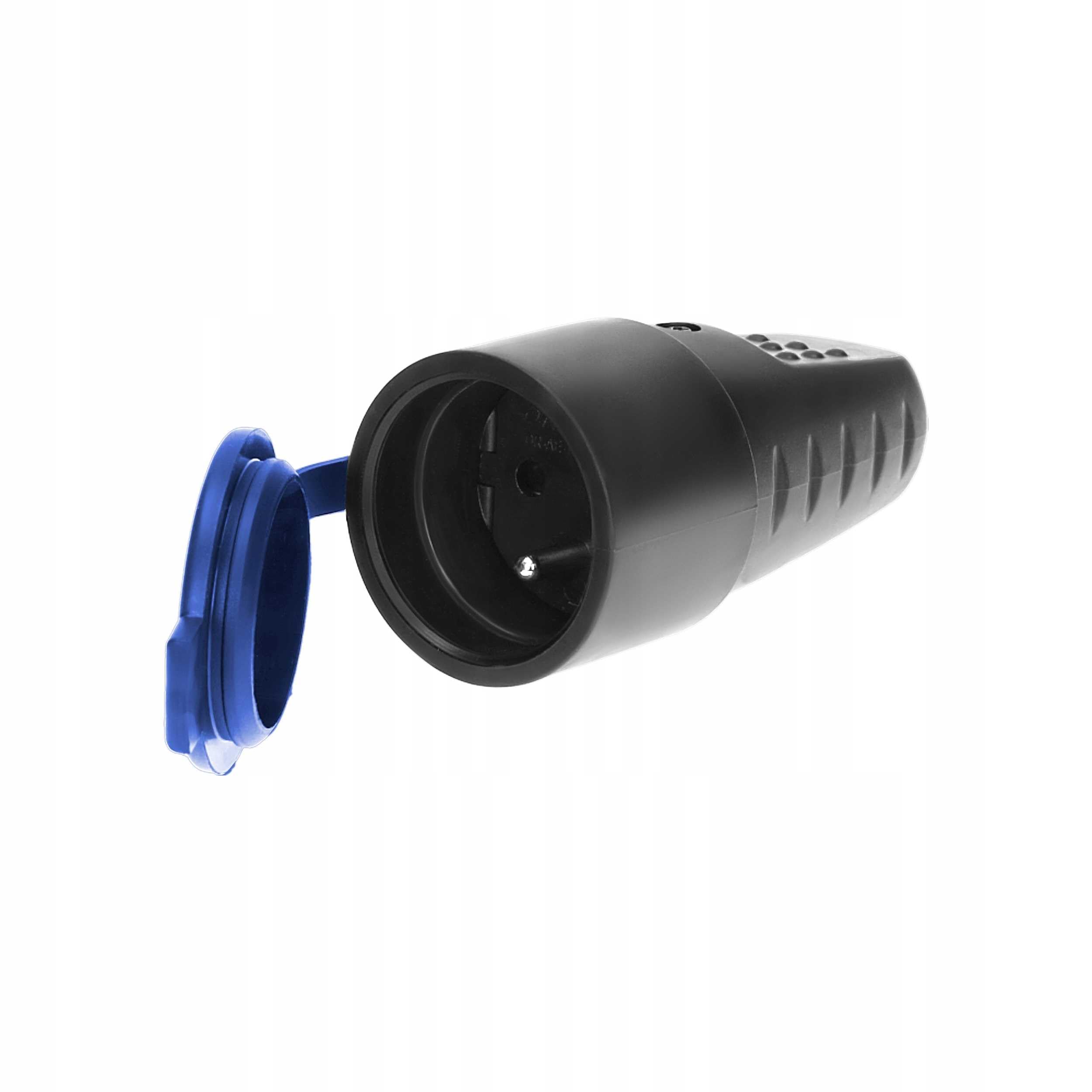 ORNO Gummikupplung IP44 16A 250V schwarz Französisch/Belgische Norm 2P+Z OR-AE-1314 4412