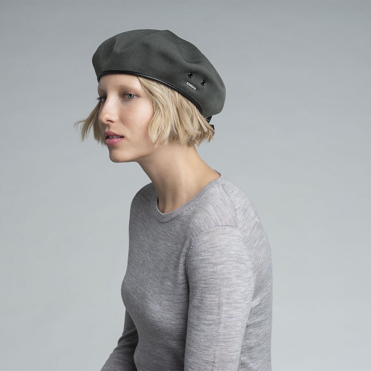 Kangol Boina Tropic Monty Beret Mujer/Hombre - Vasca de Mujer Verano Primavera/Verano