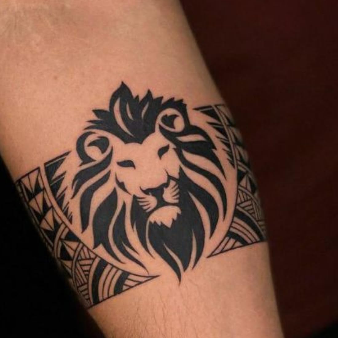 Komstec Lion King Hand Band Tattoo Temporary Tattoo Sticker For Male And Female Tattoo Sticker Waterproof Tattoo Sticker-image-10