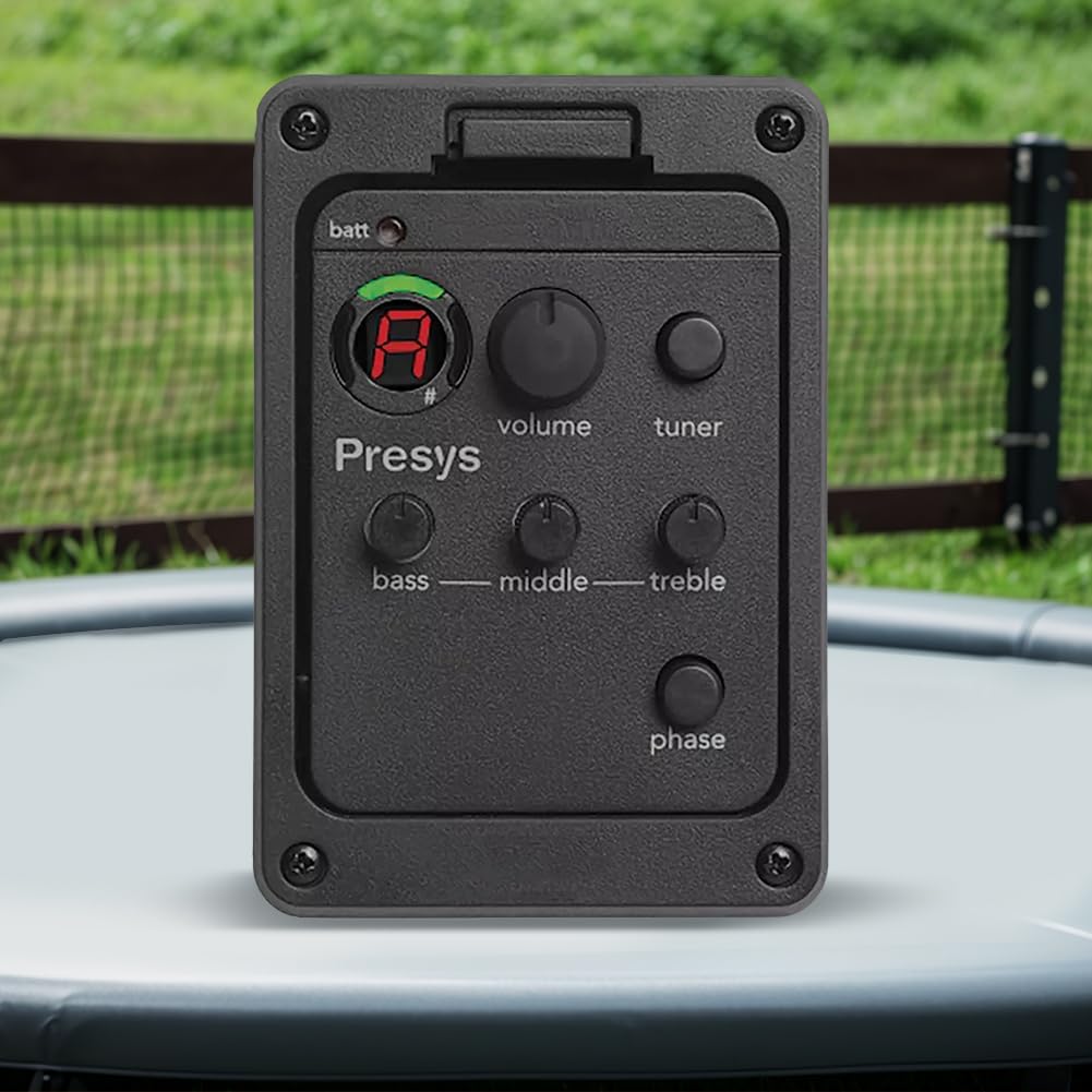Fishman Presys Égaliseur de préampli de guitare acoustique alimenté par piles