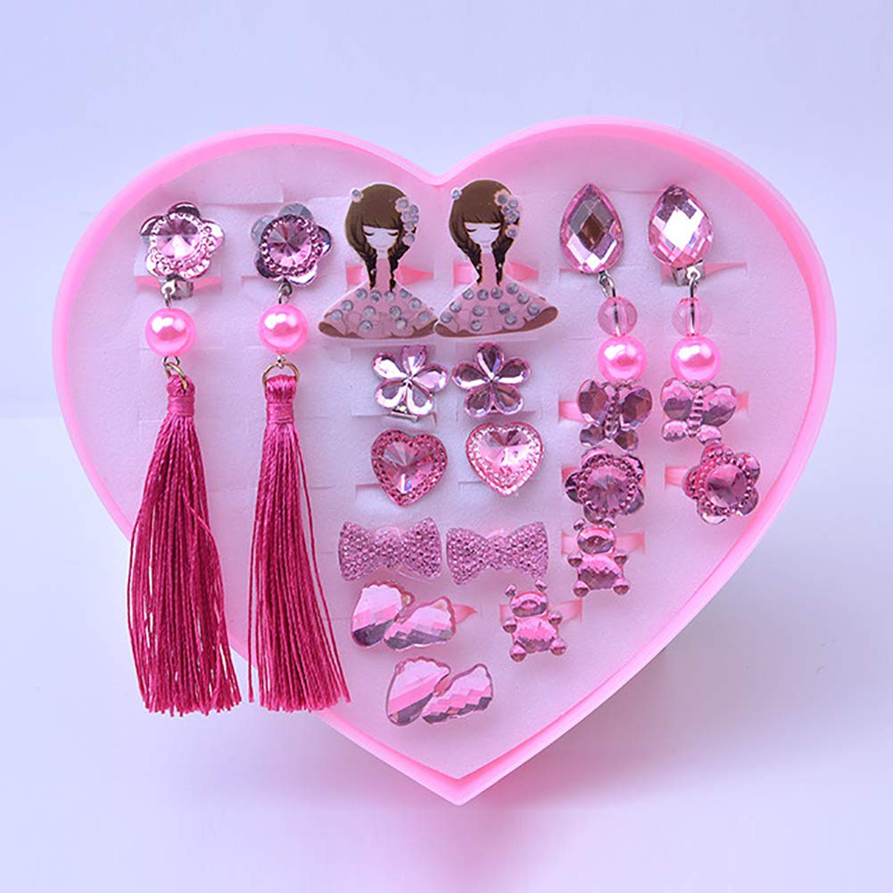 Amazon | 子供 イヤリング 指輪セット おもちゃセット 女の子 クリップ