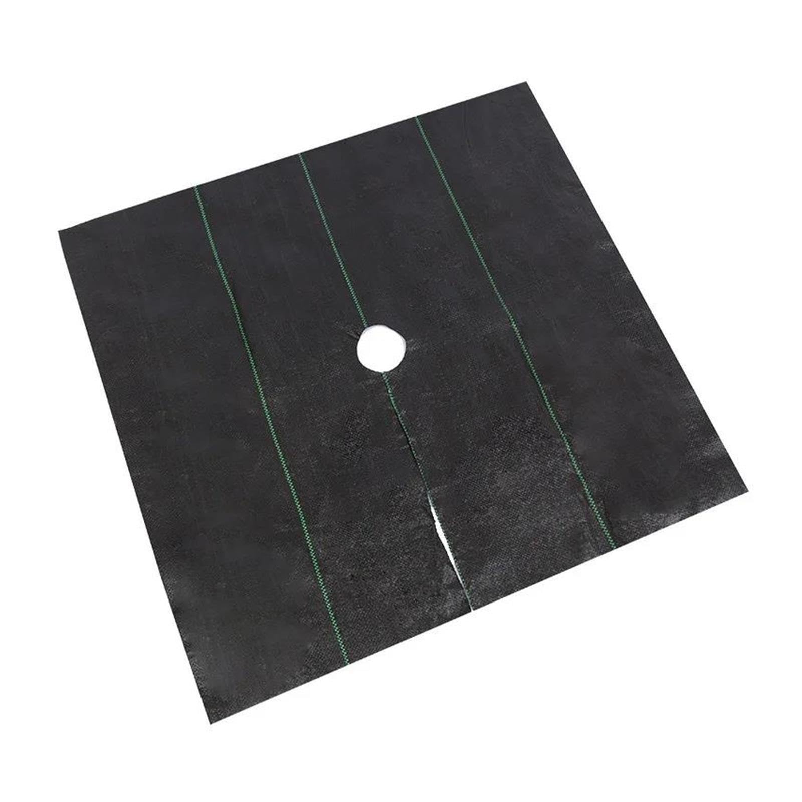 Lot de 10 tapis carrés de protection contre les mauvaises herbes en