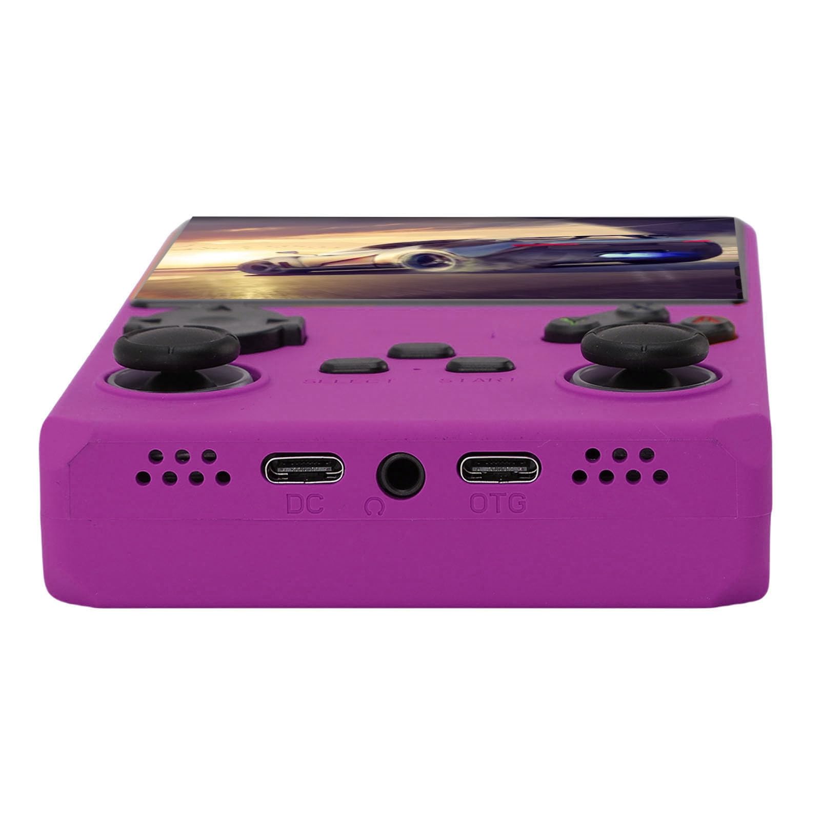 V40 Pro Retro Handheld Console - 256 GB Memory, 3,5 "pełny Ekran, Open Source, 45 Emulatorów, 35000+ Gier, Bateria 3800 MAh (PURPLE)