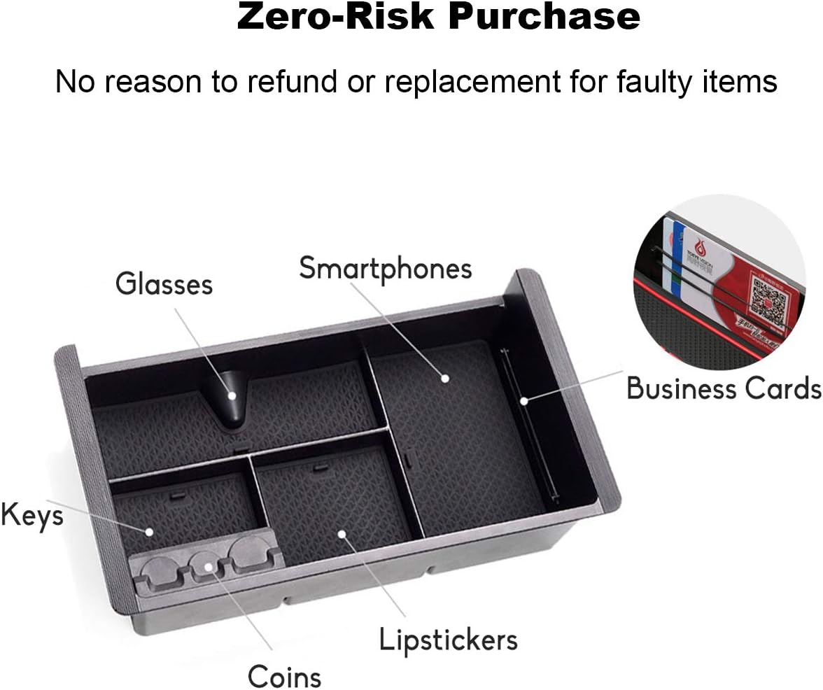 Image showing the dedicated glasses storage slot.