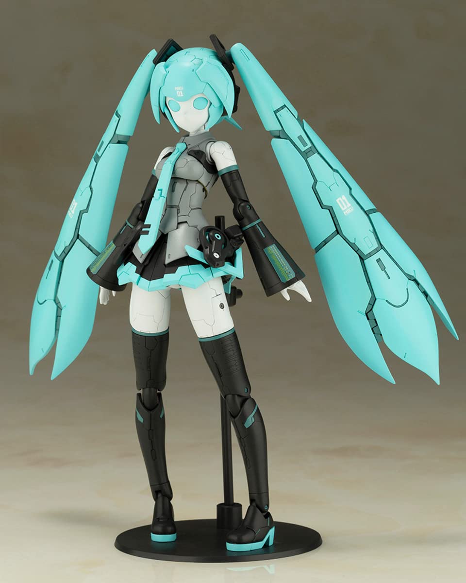Kotobukiya Hatsune Miku Ramka Arms Figurka Plastikowy Model Zestaw 1/100 Ramka Muzyka Dziewczyna Hatsune Miku 16 cm