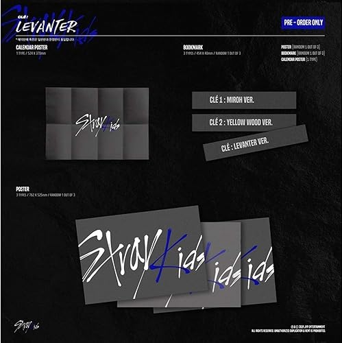 Miniatura 4 de Stray Kids - Clé: Álbum Levanter (Normal Ver) + Póster plegado