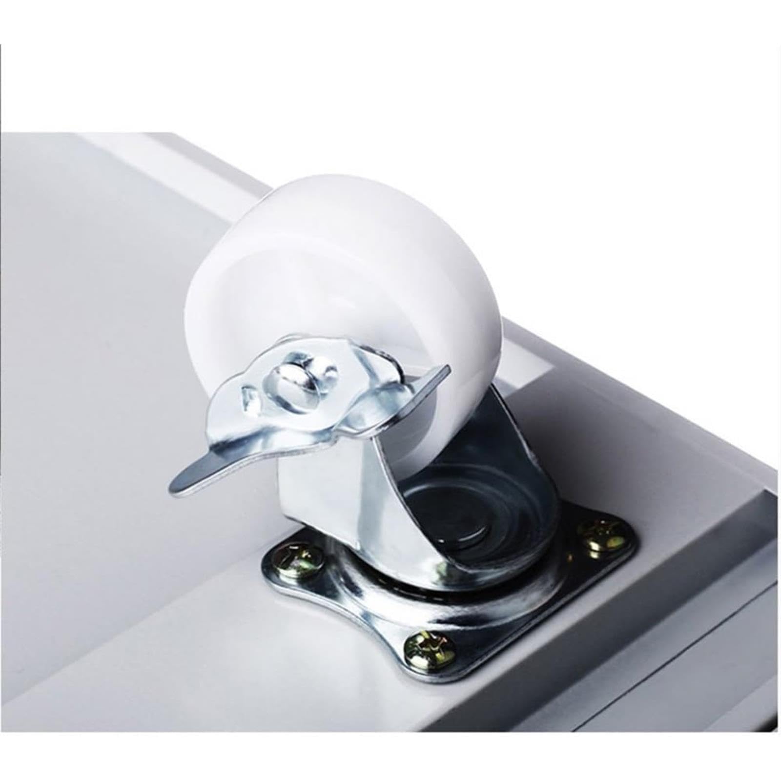 Armadio di Stoccaggio, Armadietto Mobile per File per Impieghi Gravosi, Organizer per Ufficio sotto La Scrivania per File, Stampante, Forniture (Gris)
